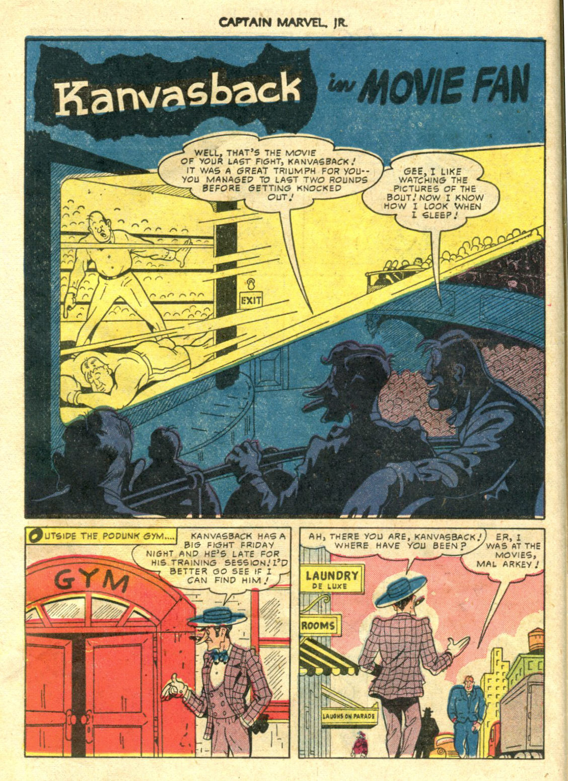 Read online Captain Marvel, Jr. comic -  Issue #85 - 12