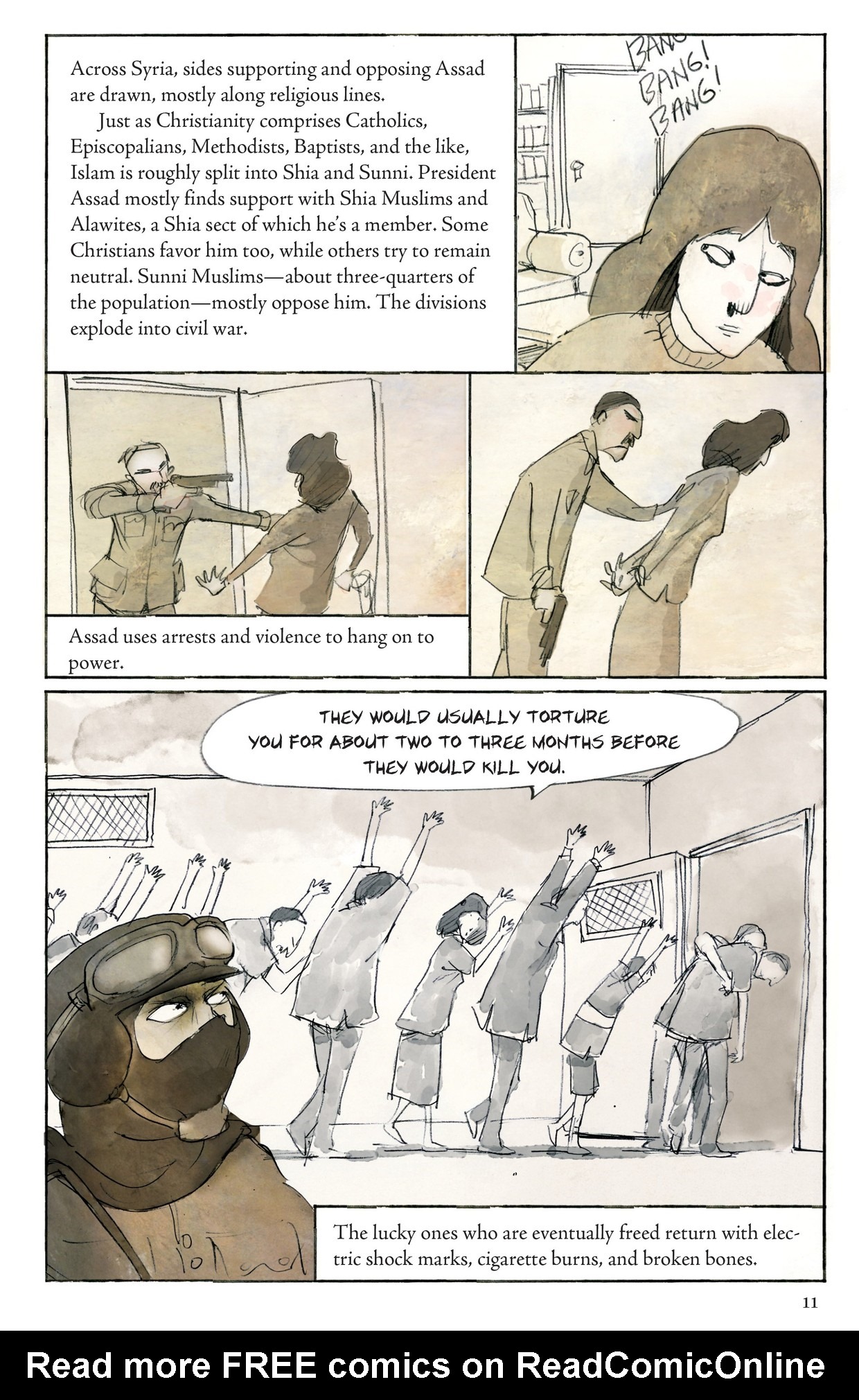 Read online The Unwanted: Stories of the Syrian Refugees comic -  Issue # TPB - 11