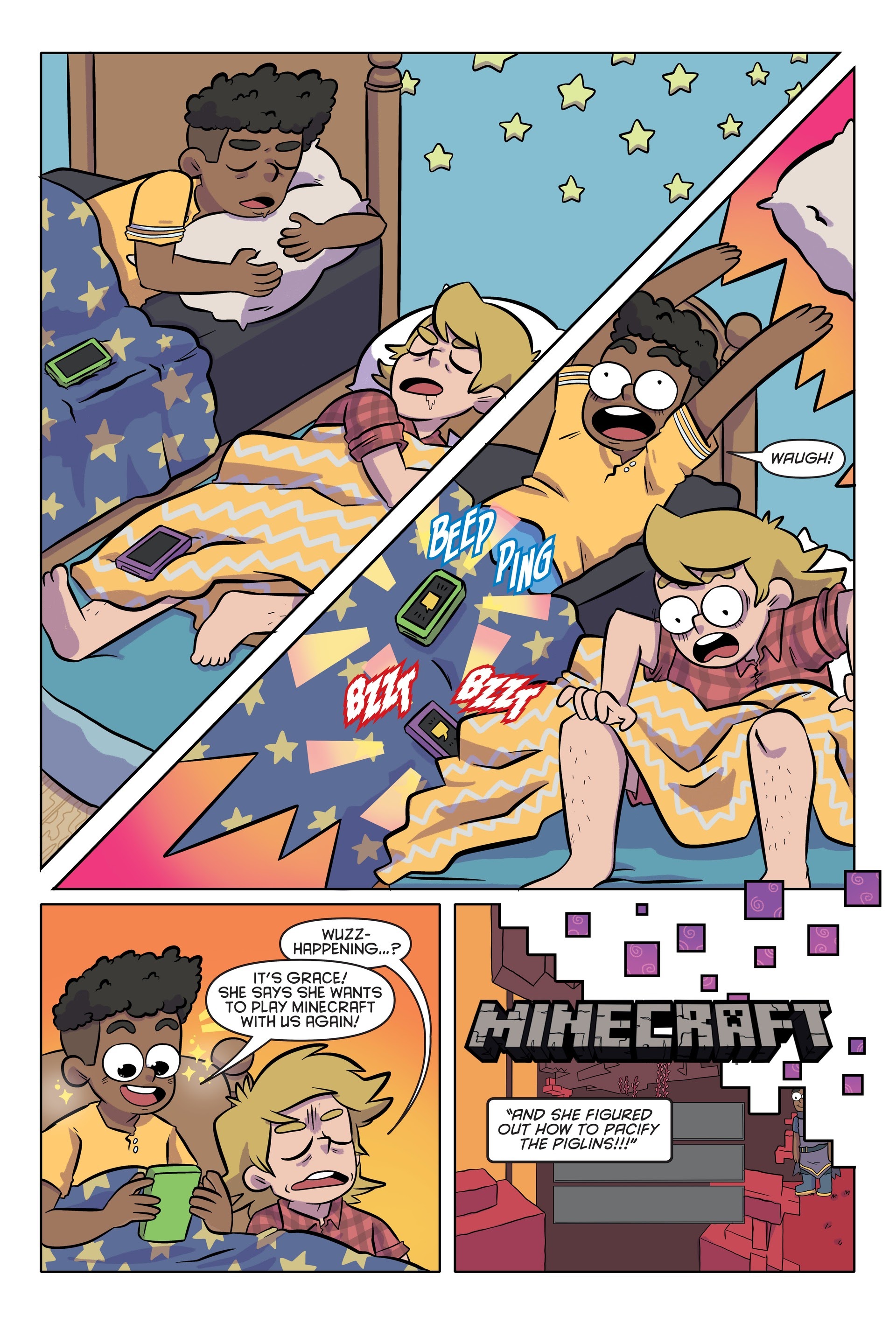 Read online Minecraft comic -  Issue # TPB 3 - 70