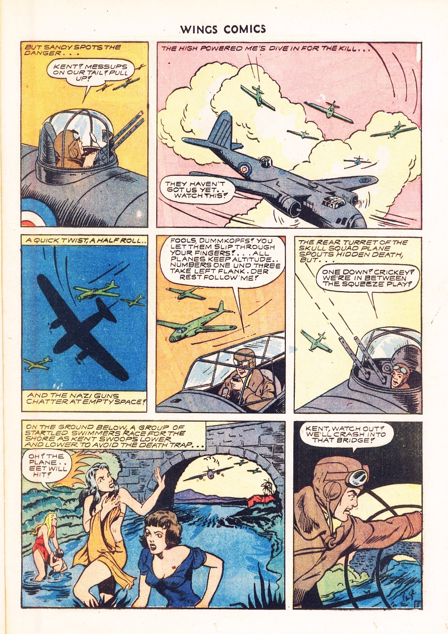 Read online Wings Comics comic -  Issue #37 - 39