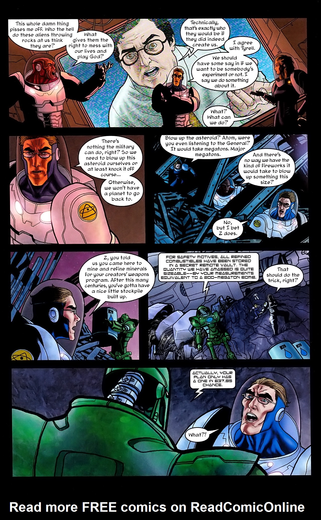 Read online Zero-G comic -  Issue #4 - 7