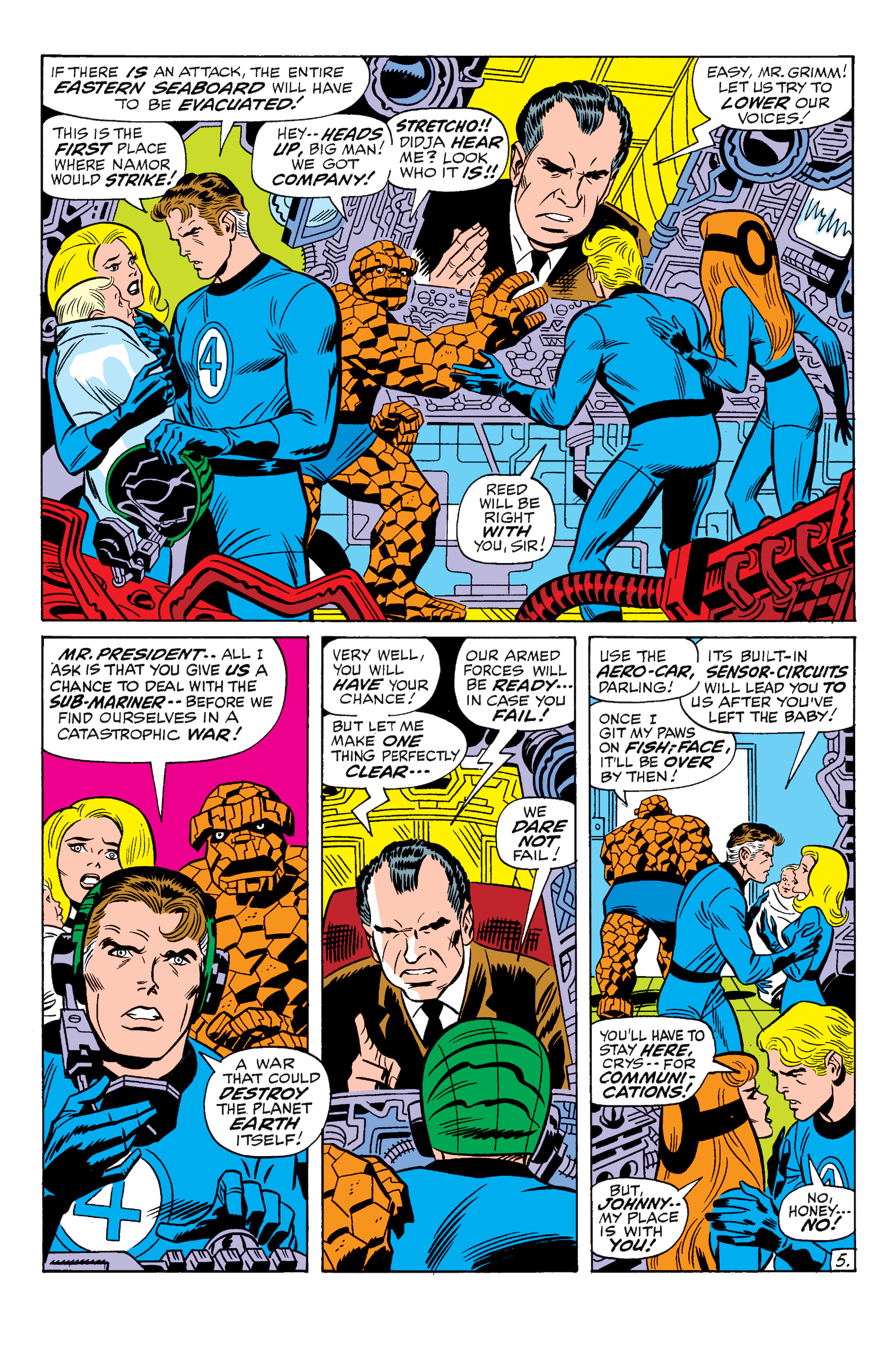 Read online Fantastic Four Epic Collection comic -  Issue # At War With Atlantis (Part 4) - 21