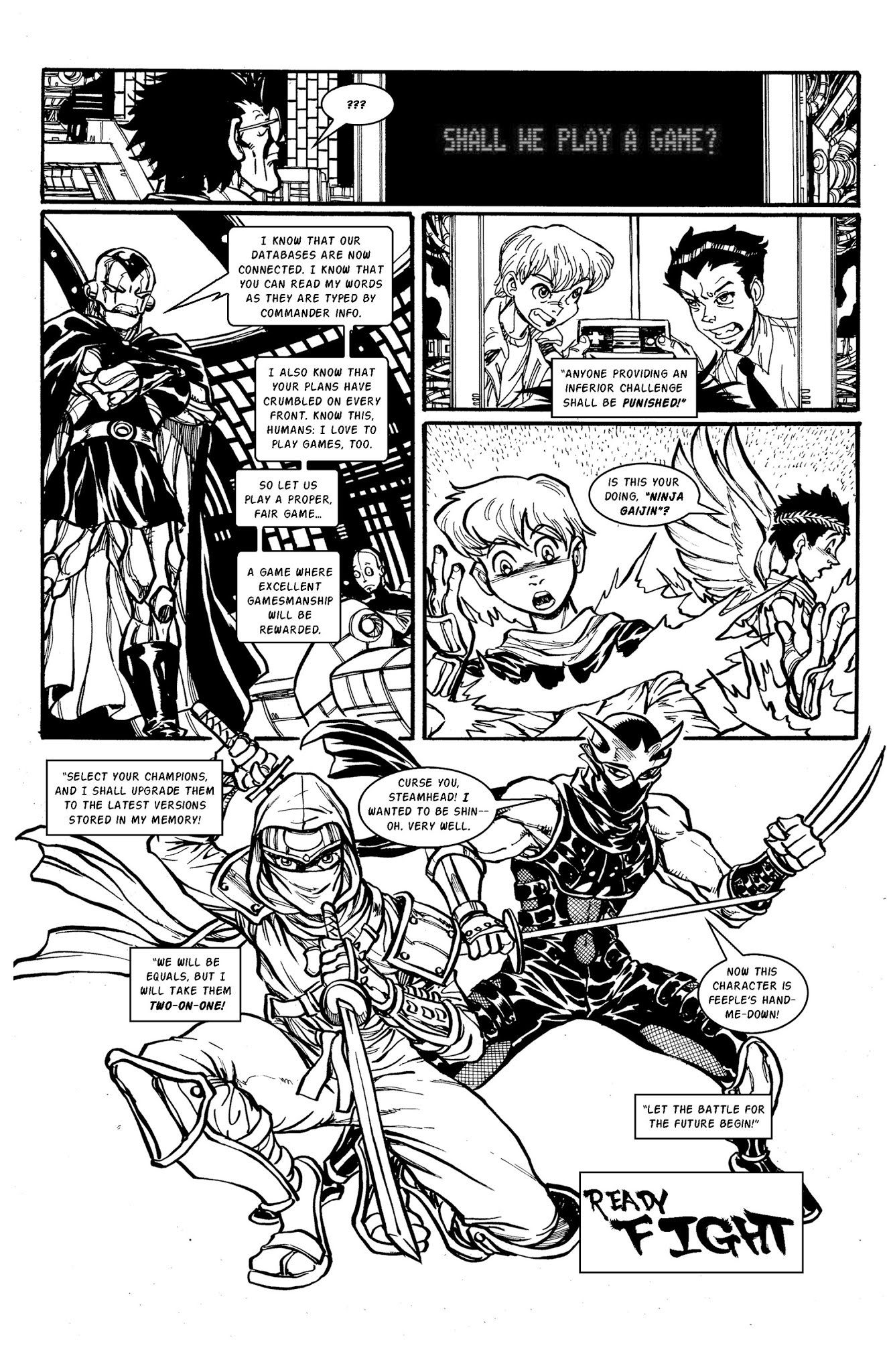 Read online Super Ninja High School comic -  Issue # Full - 20