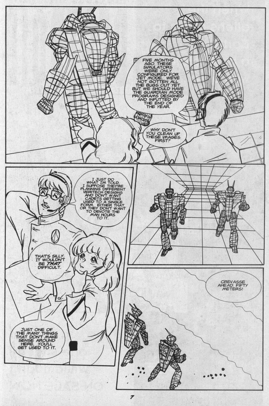 Read online Robotech Academy Blues comic -  Issue #2 - 9