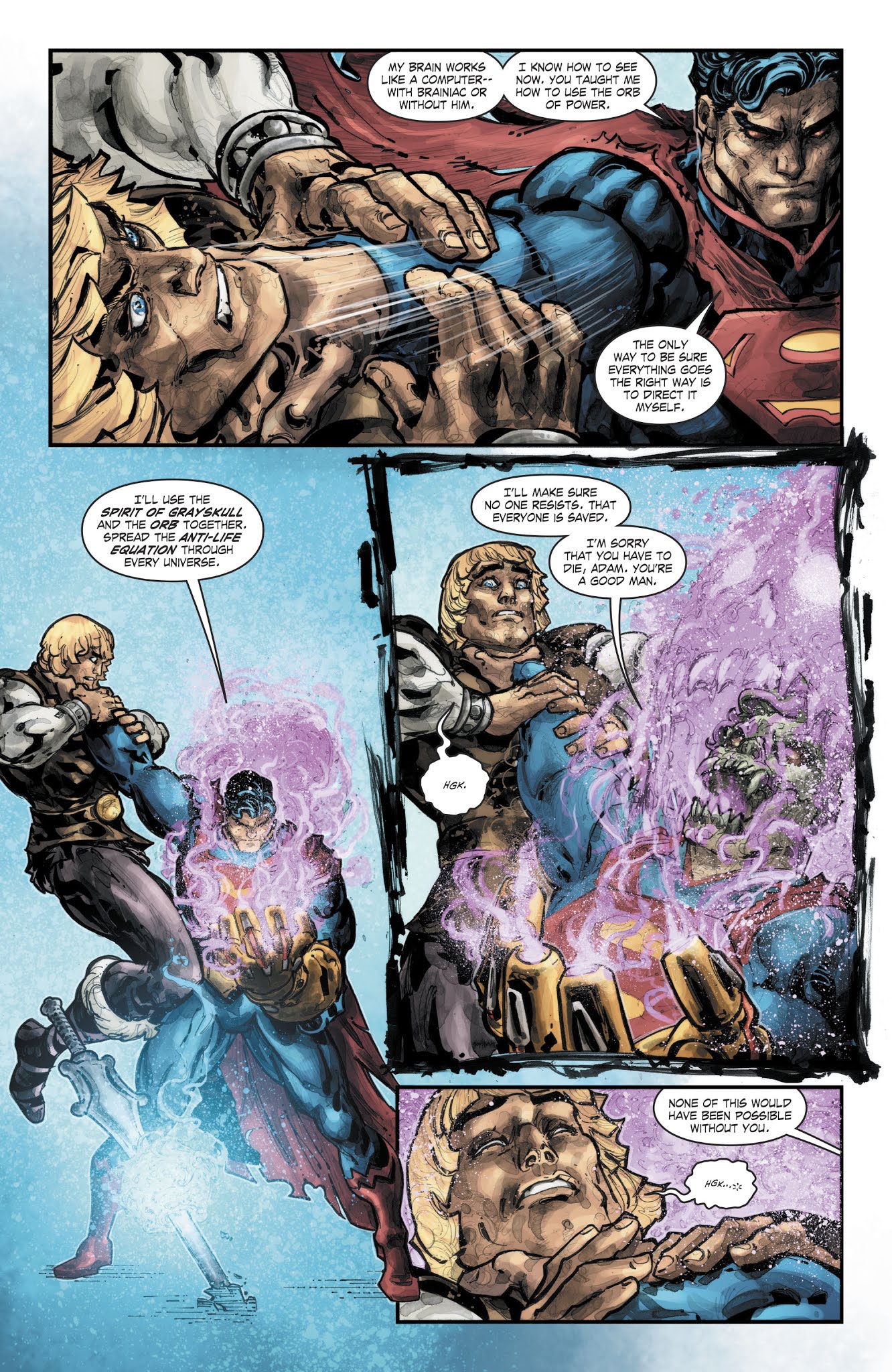 Read online Injustice Vs. Masters of the Universe comic -  Issue #6 - 11