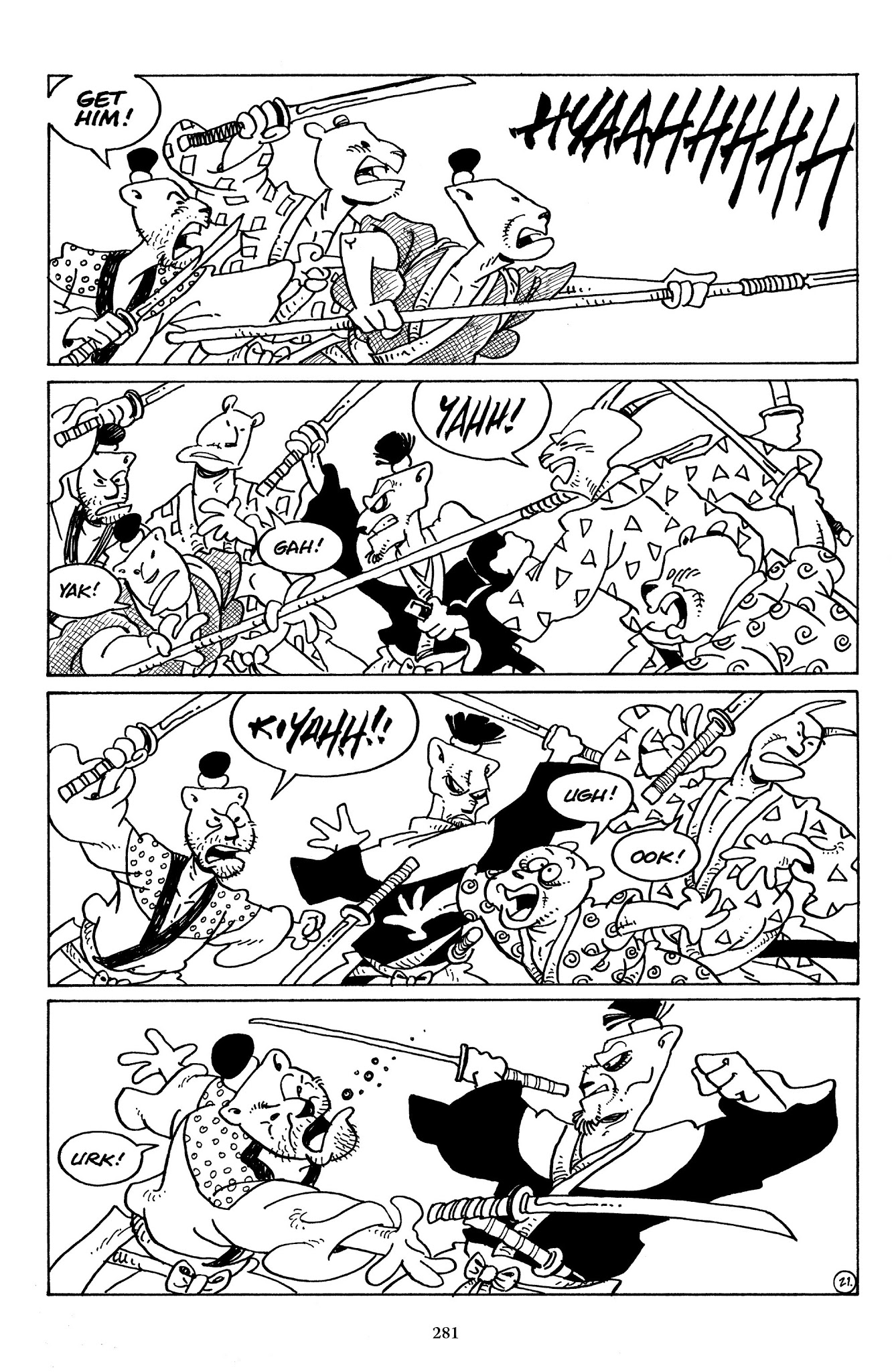 Read online The Usagi Yojimbo Saga comic -  Issue # TPB 6 - 279