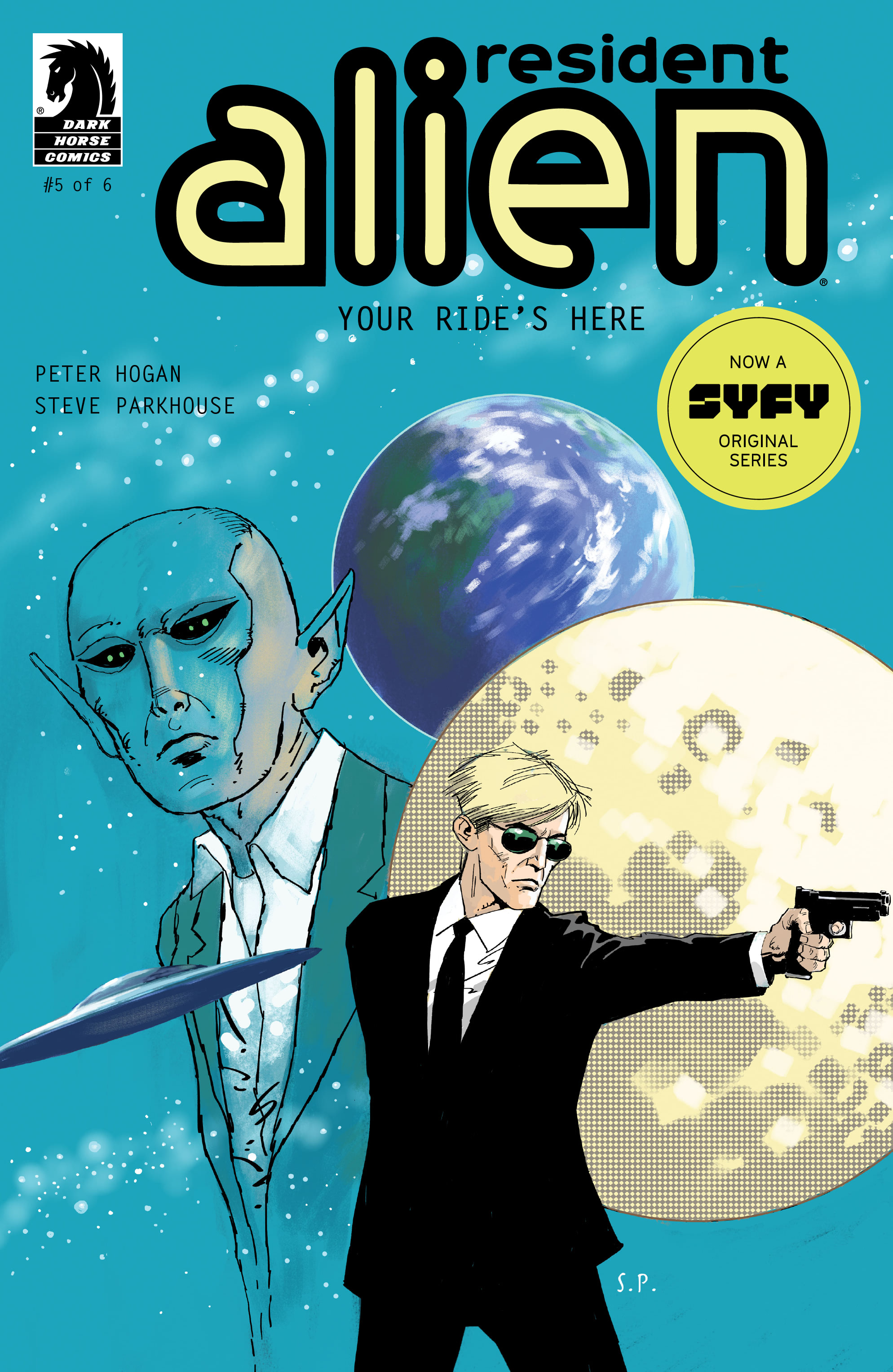 Read online Resident Alien: Your Ride's Here comic -  Issue #5 - 1