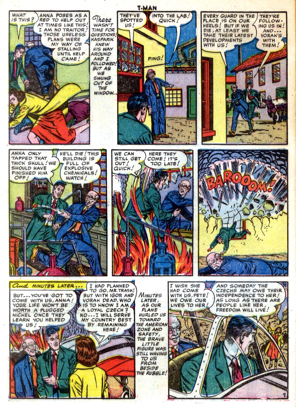 Read online T-Man: World Wide Trouble Shooter comic -  Issue #5 - 32