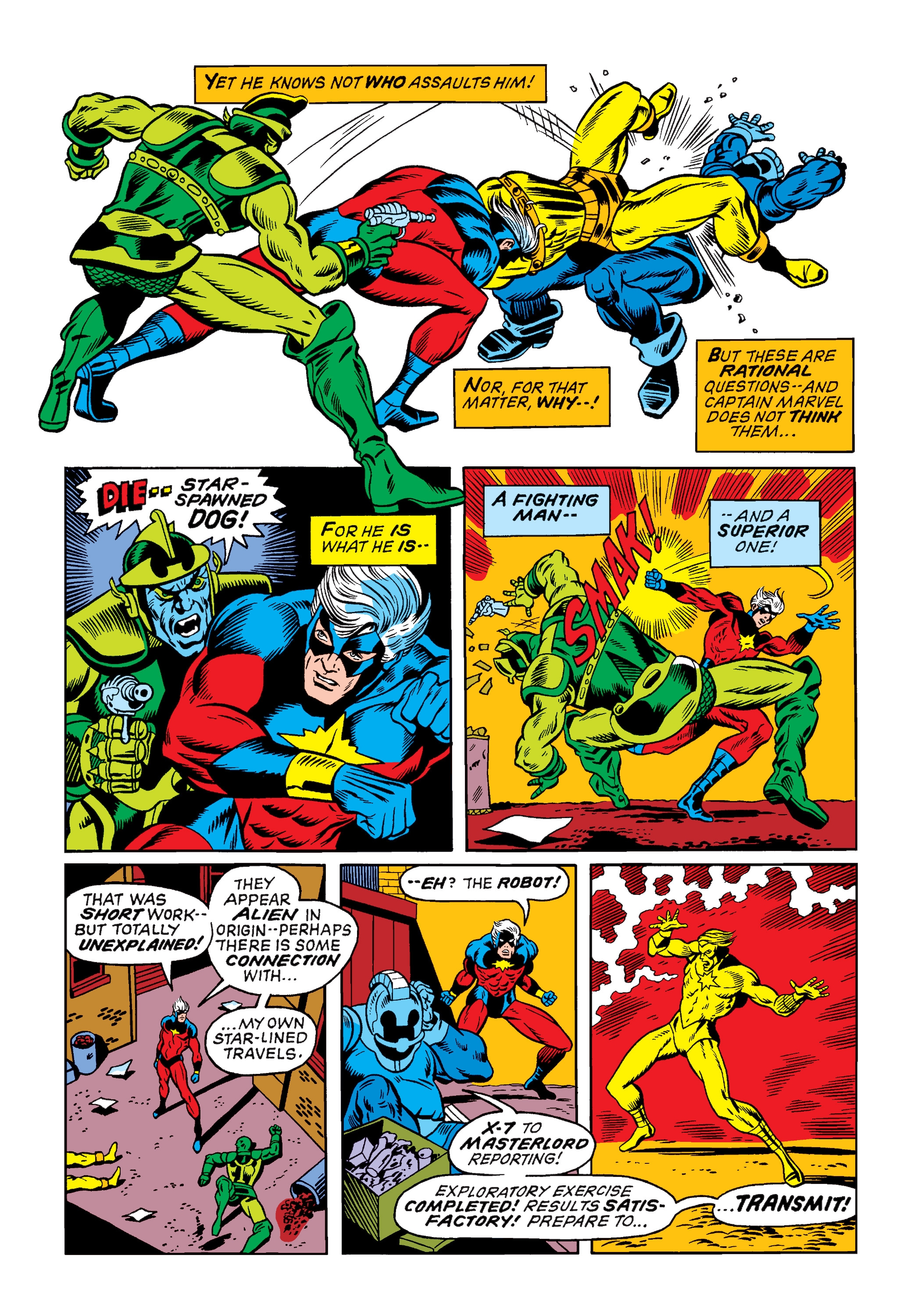 Read online Marvel Masterworks: Captain Marvel comic -  Issue # TPB 3 (Part 1) - 92