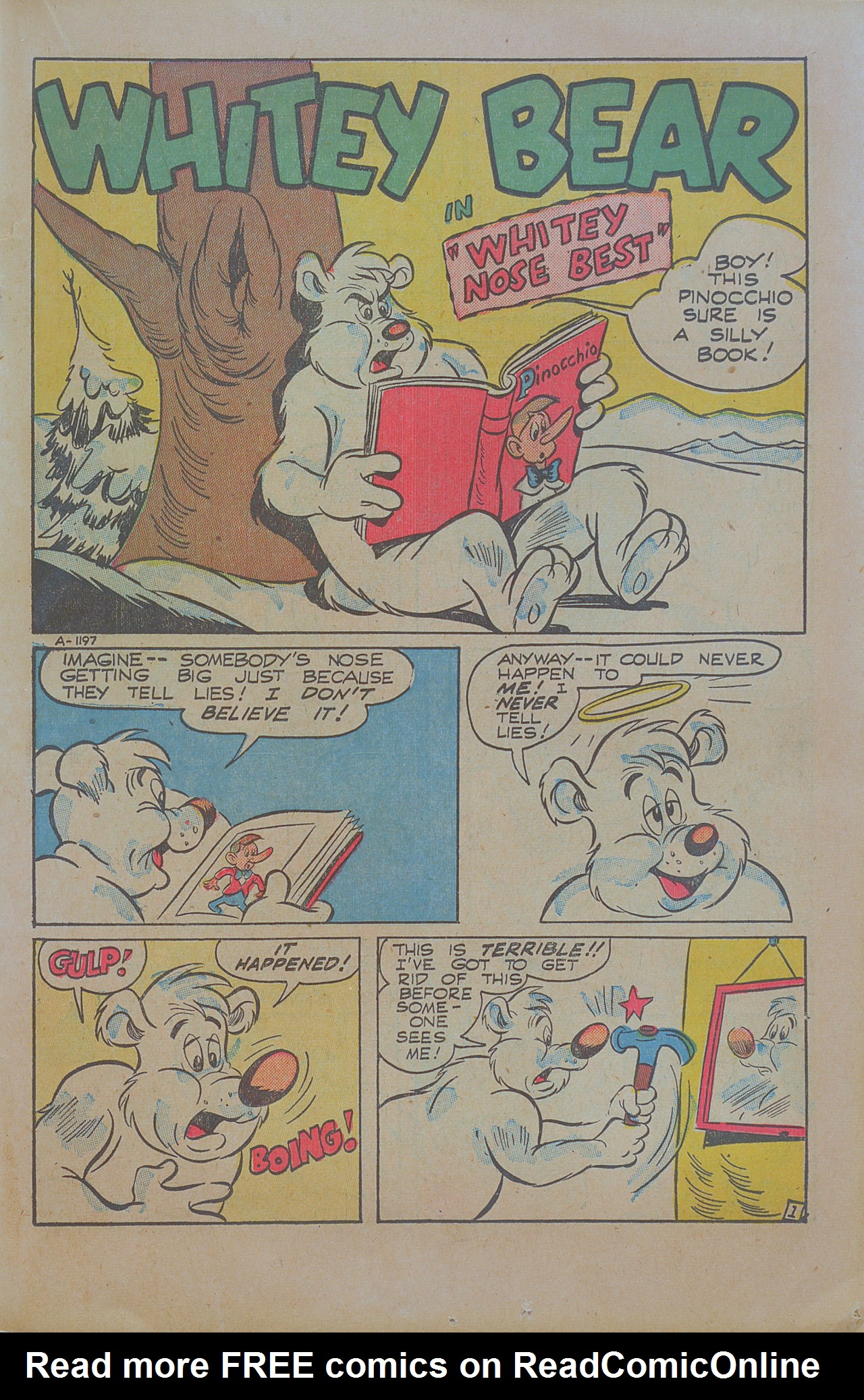 Read online Willie The Penguin comic -  Issue #1 - 19