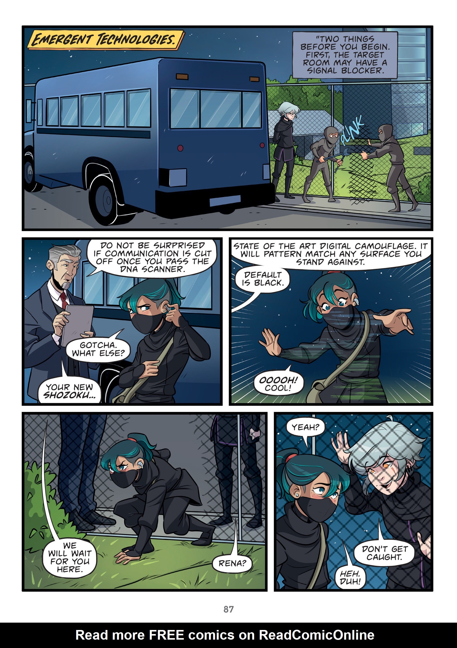 Read online Shy Ninja comic -  Issue # TPB - 87