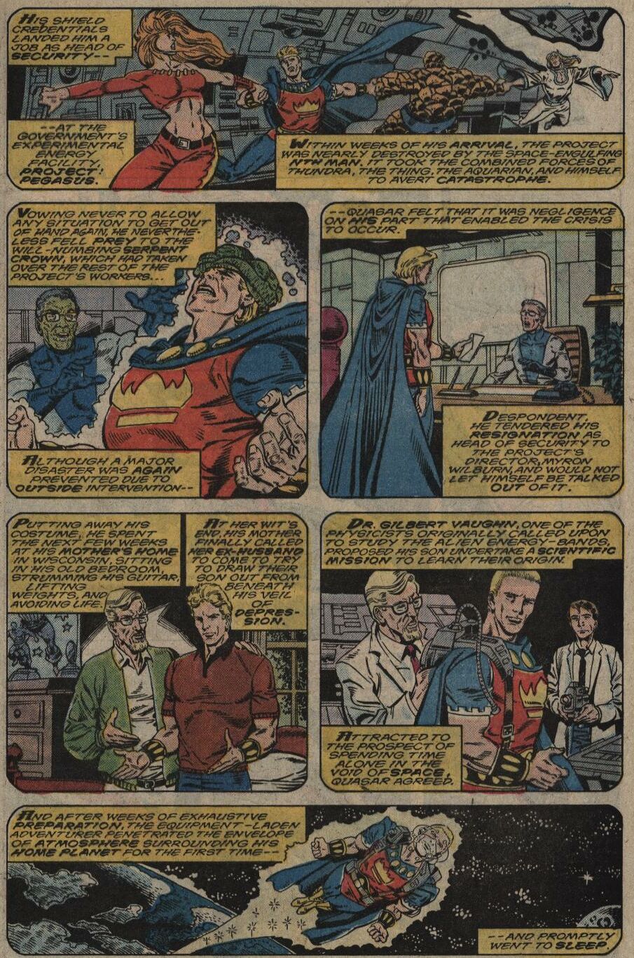 Read online Quasar comic -  Issue #2 - 4