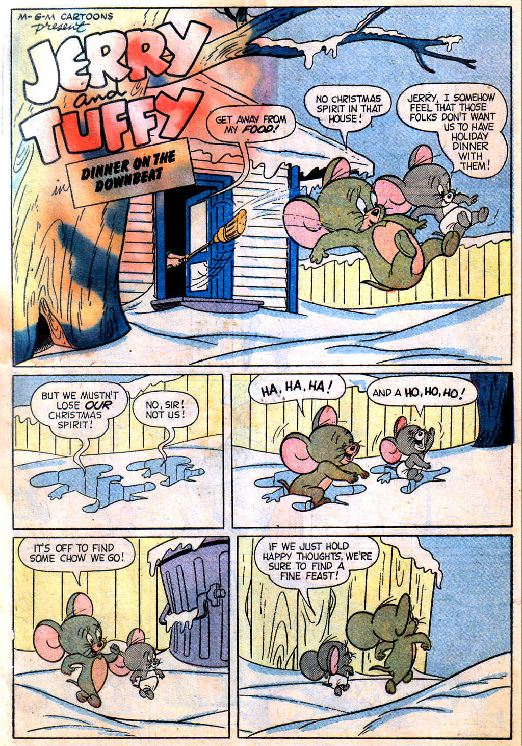 Read online M.G.M.'s Tom and Jerry's Winter Fun comic -  Issue #6 - 64