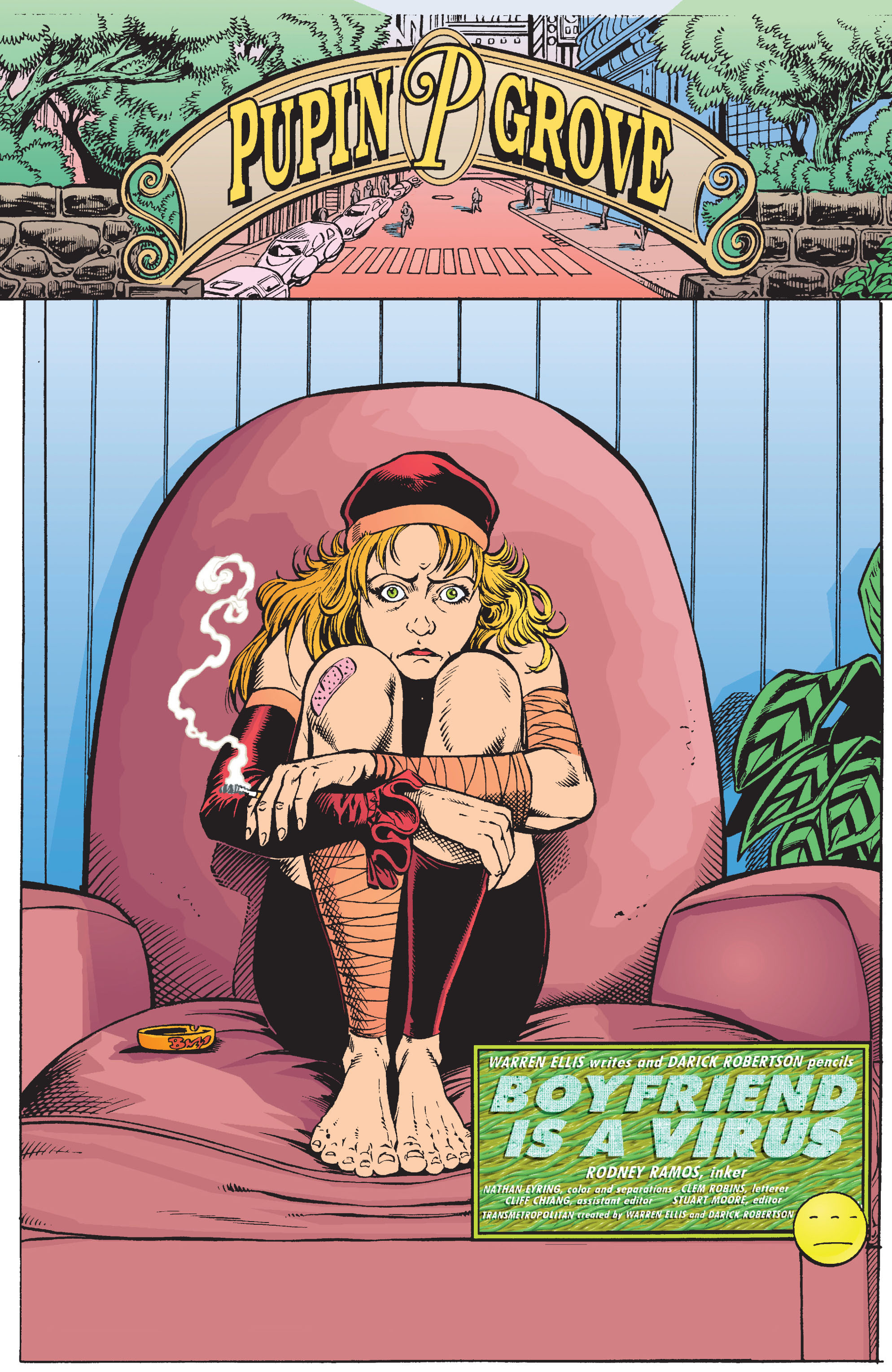 Read online Transmetropolitan comic -  Issue #7 - 4