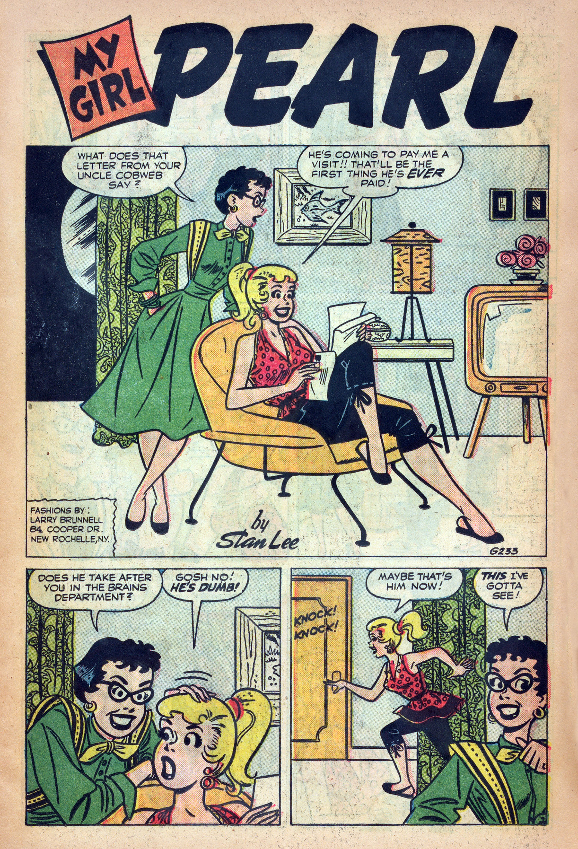 Read online My Girl Pearl comic -  Issue #3 - 11