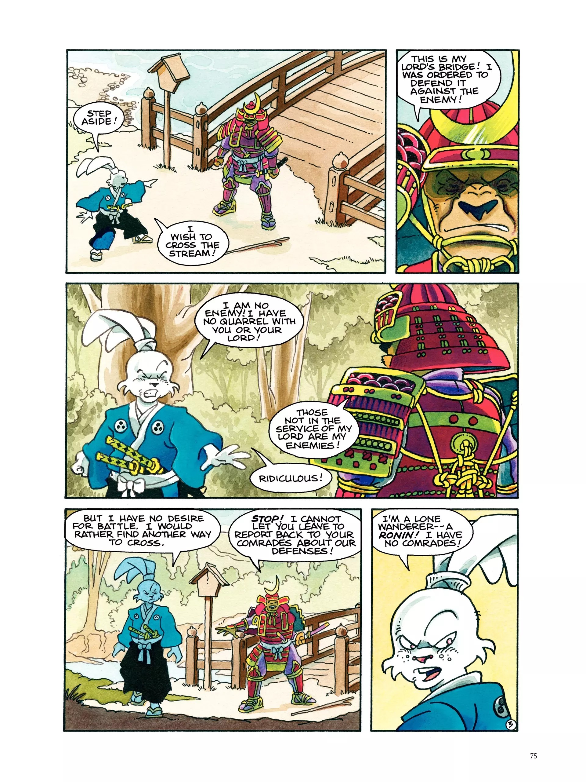 Read online The Art of Usagi Yojimbo comic -  Issue # TPB (Part 1) - 86