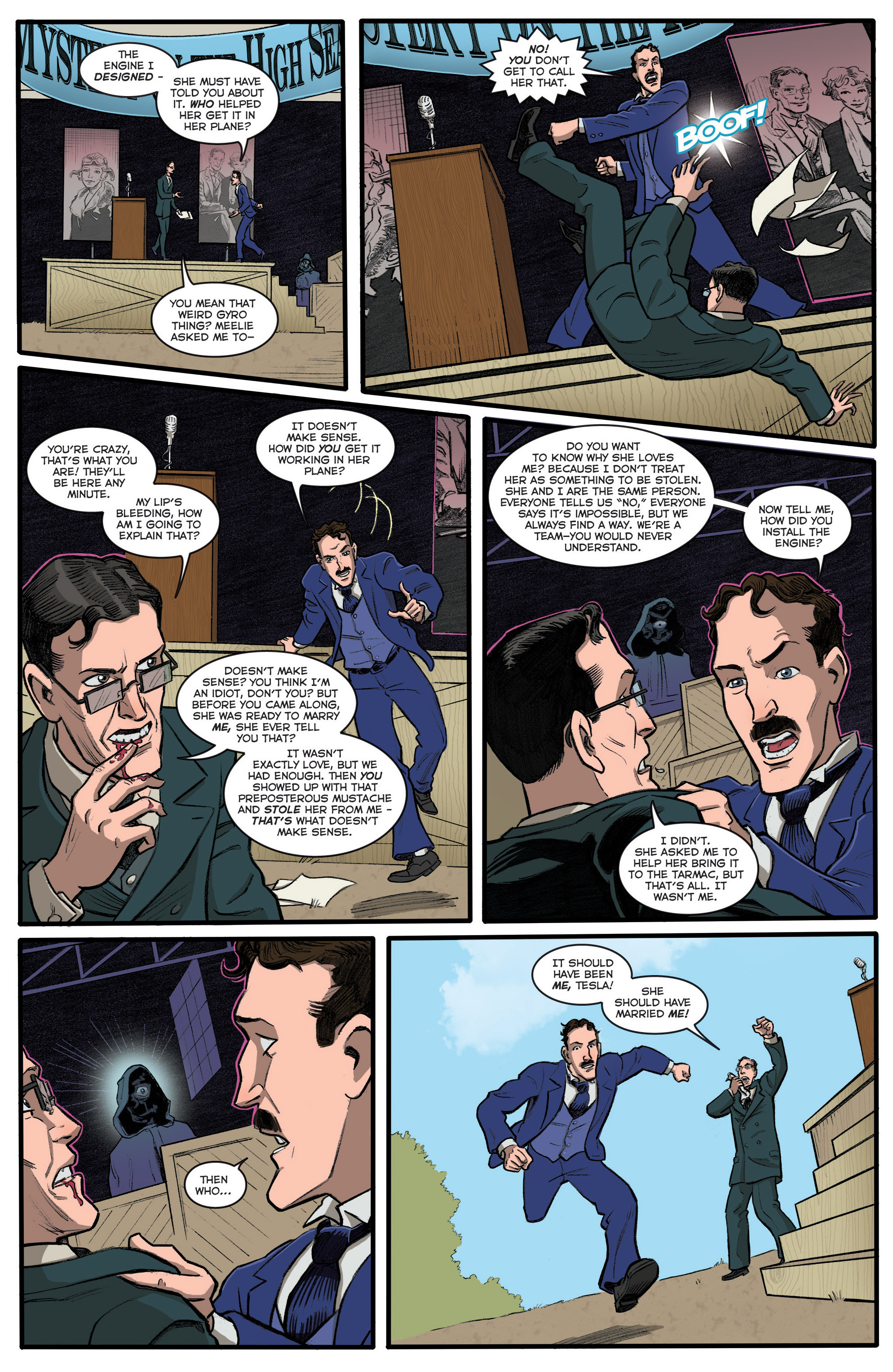 Read online Herald: Lovecraft and Tesla comic -  Issue #7 - 13