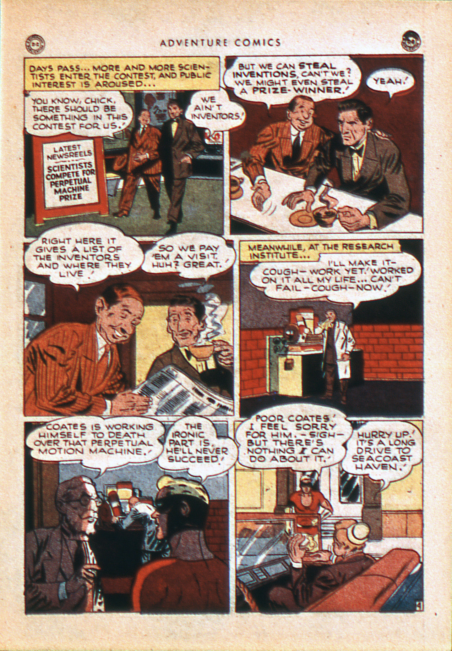 Read online Adventure Comics (1938) comic -  Issue #113 - 34