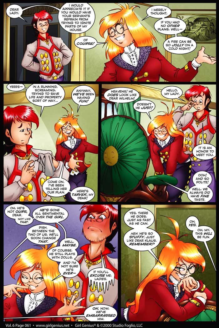 Read online Girl Genius (2002) comic -  Issue #6 - 62