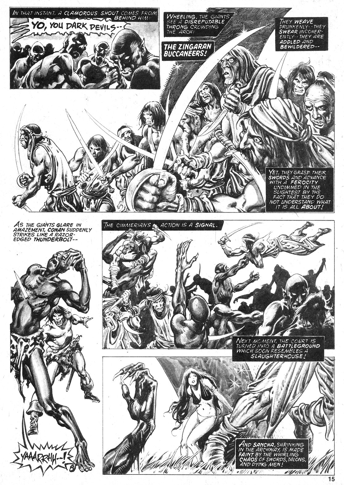 The Savage Sword Of Conan Issue #23 #24 - English 15