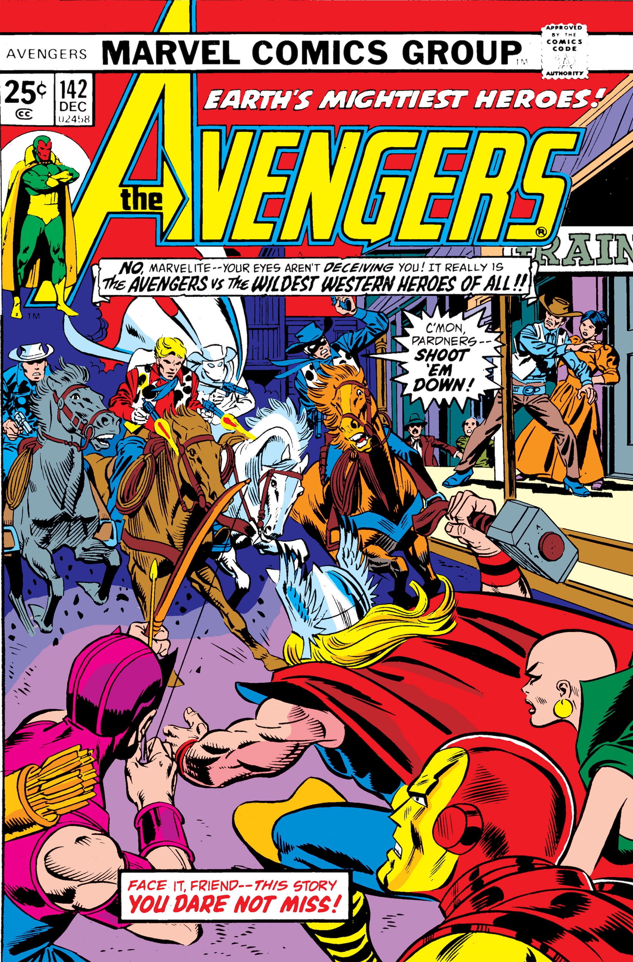Read online The Avengers (1963) comic -  Issue #142 - 1