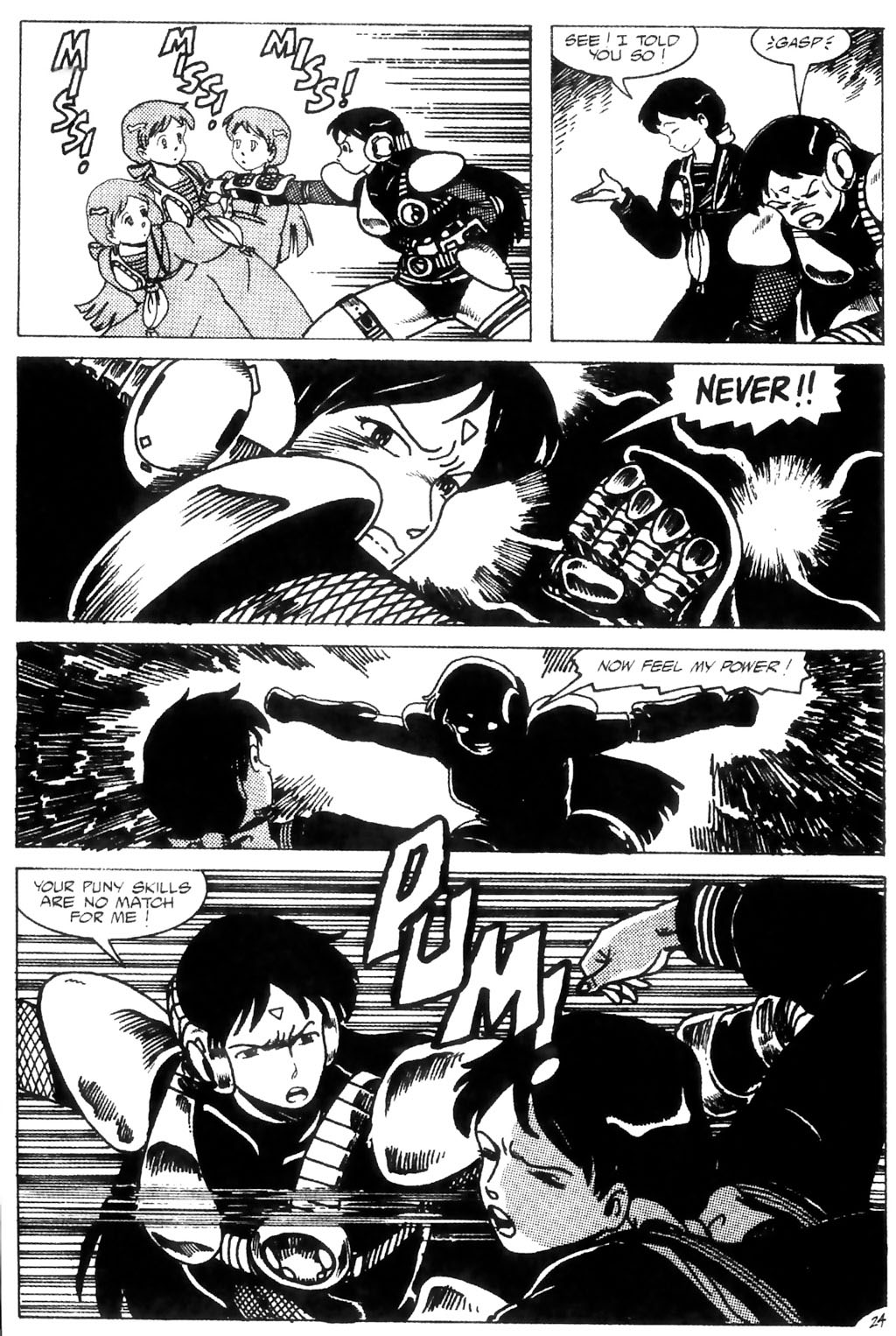 Read online Ninja High School Pocket Manga comic -  Issue #3 - 54