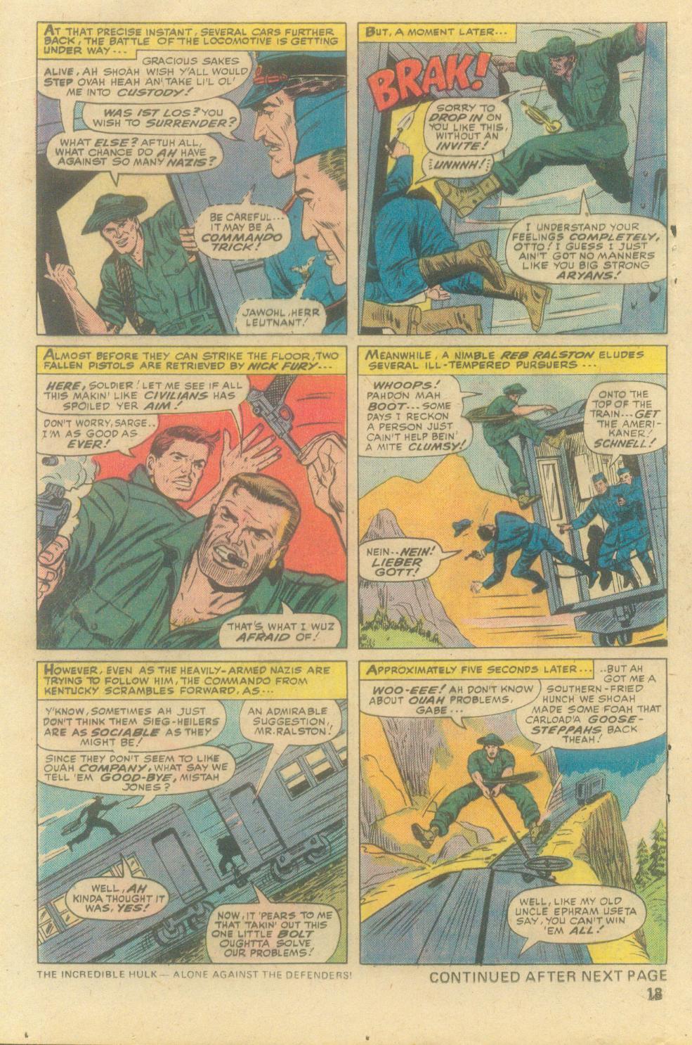 Read online Sgt. Fury comic -  Issue #138 - 20