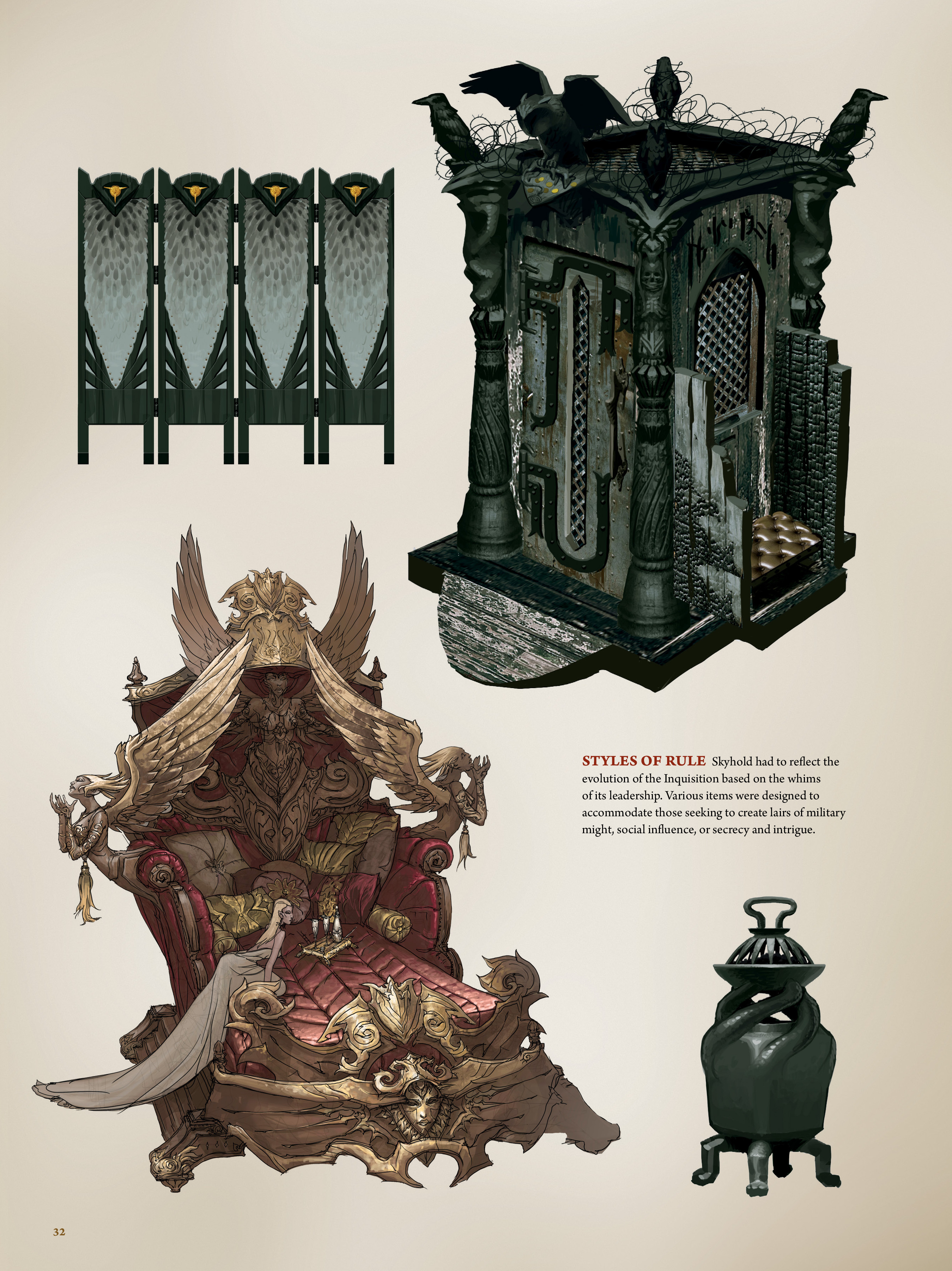 Read online The Art of Dragon Age: Inquisition comic -  Issue # TPB (Part 1) - 30