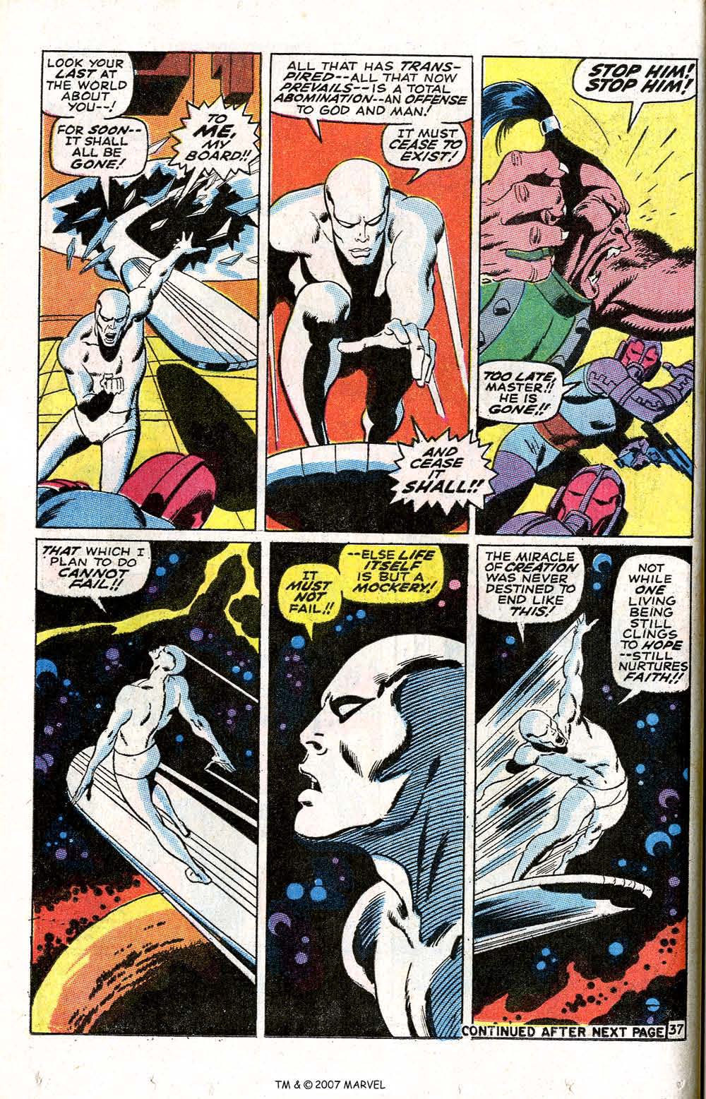 Read online Silver Surfer (1968) comic -  Issue #6 - 44
