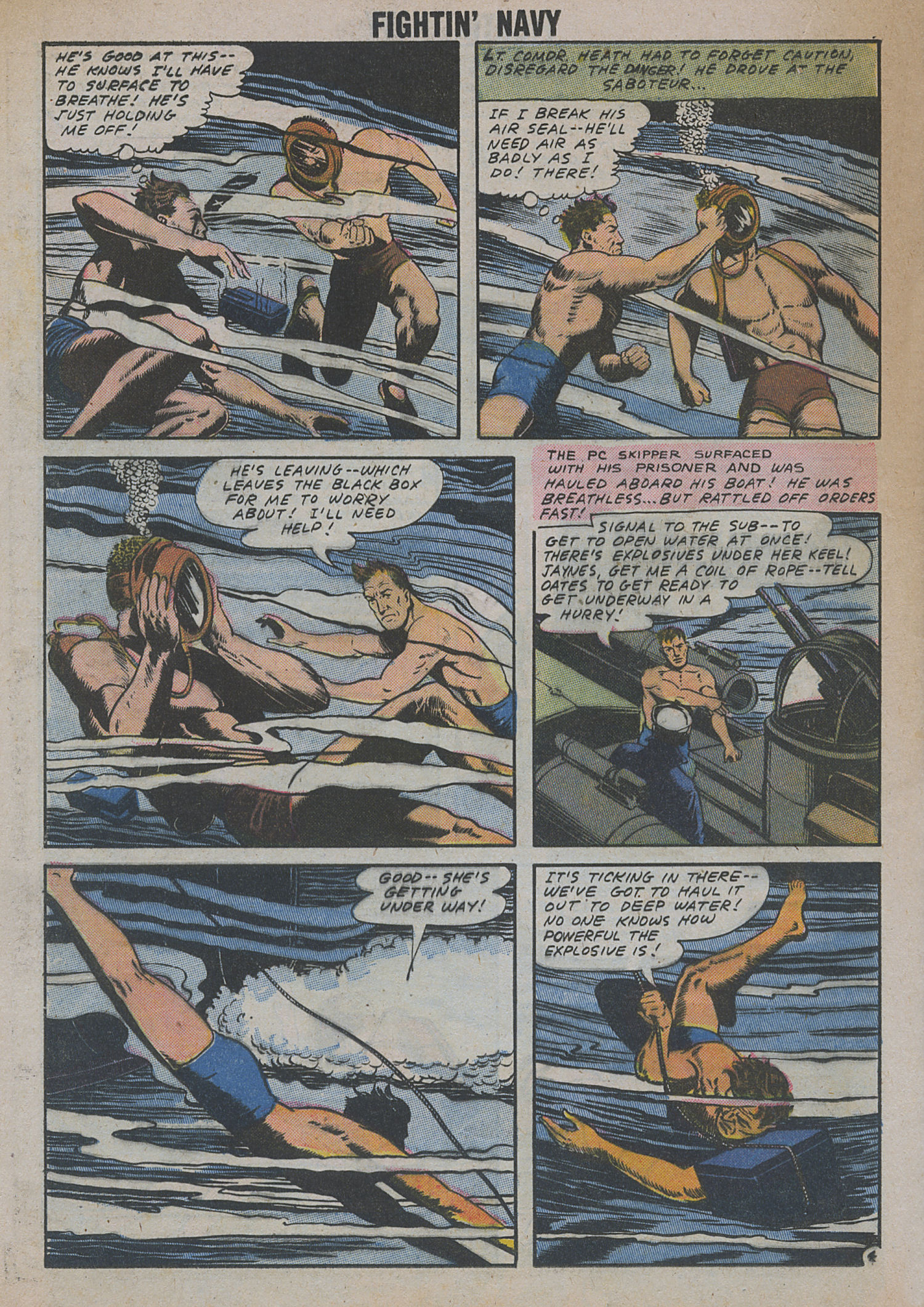 Read online Fightin' Navy comic -  Issue #82 - 46