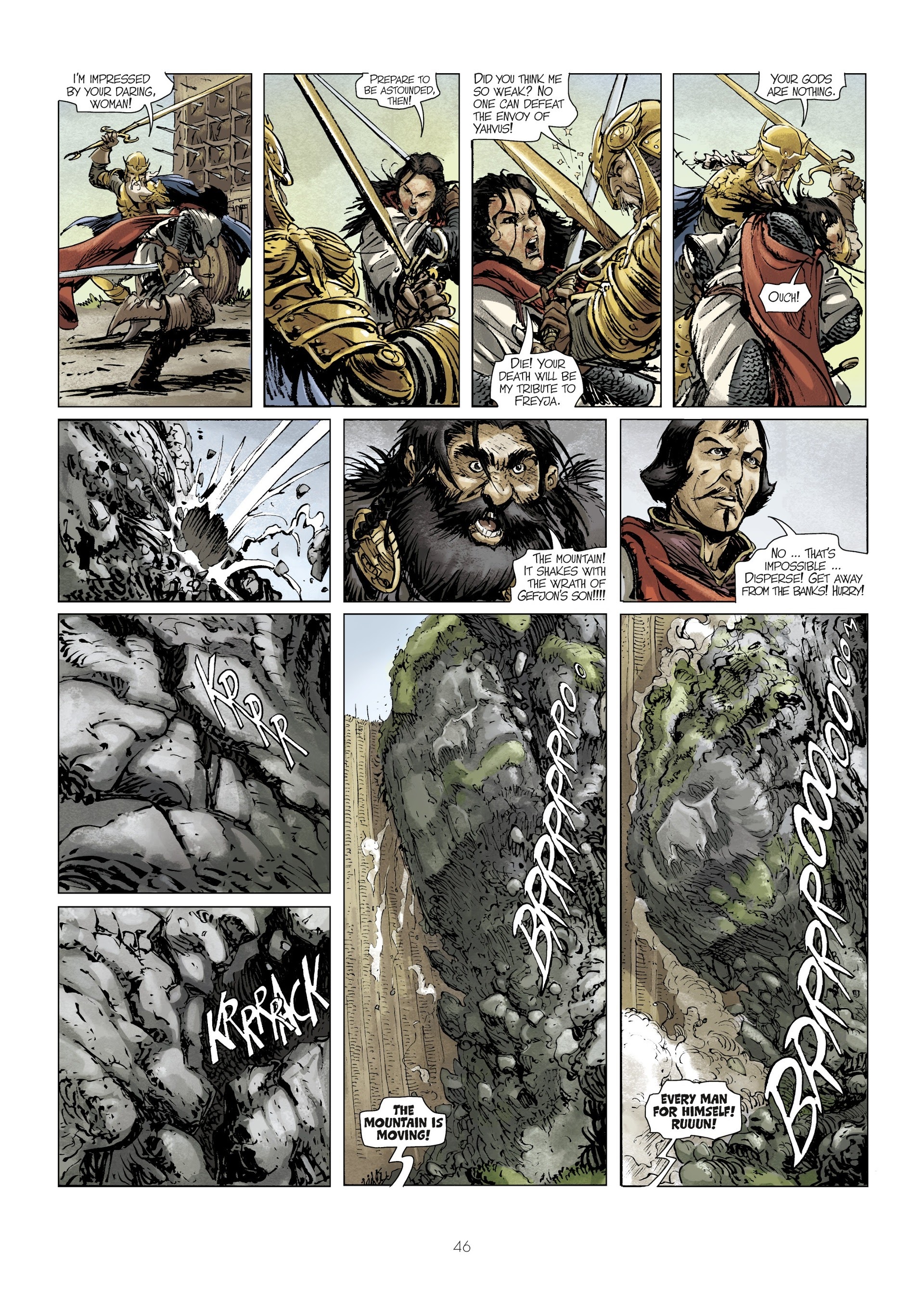 Read online Kriss of Valnor: Red as the Raheborg comic -  Issue # Full - 48