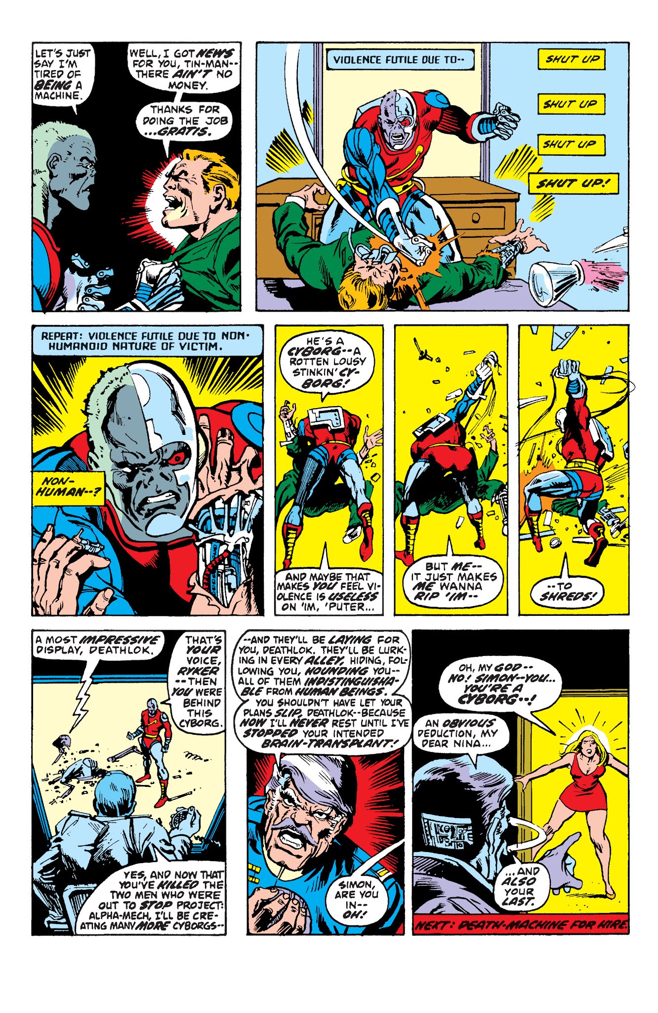 Read online Deathlok the Demolisher: The Complete Collection comic -  Issue # TPB - 17