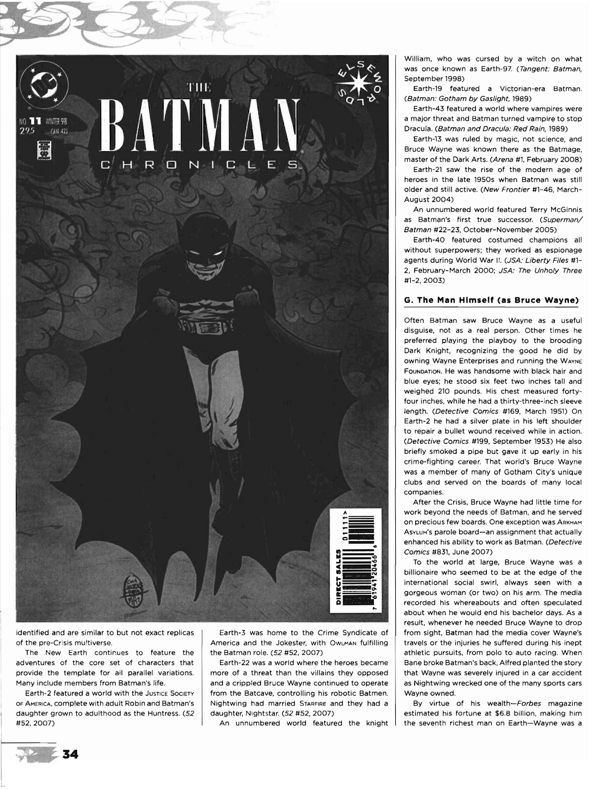 Read online The Essential Batman Encyclopedia comic Issue TPB (Part 1)