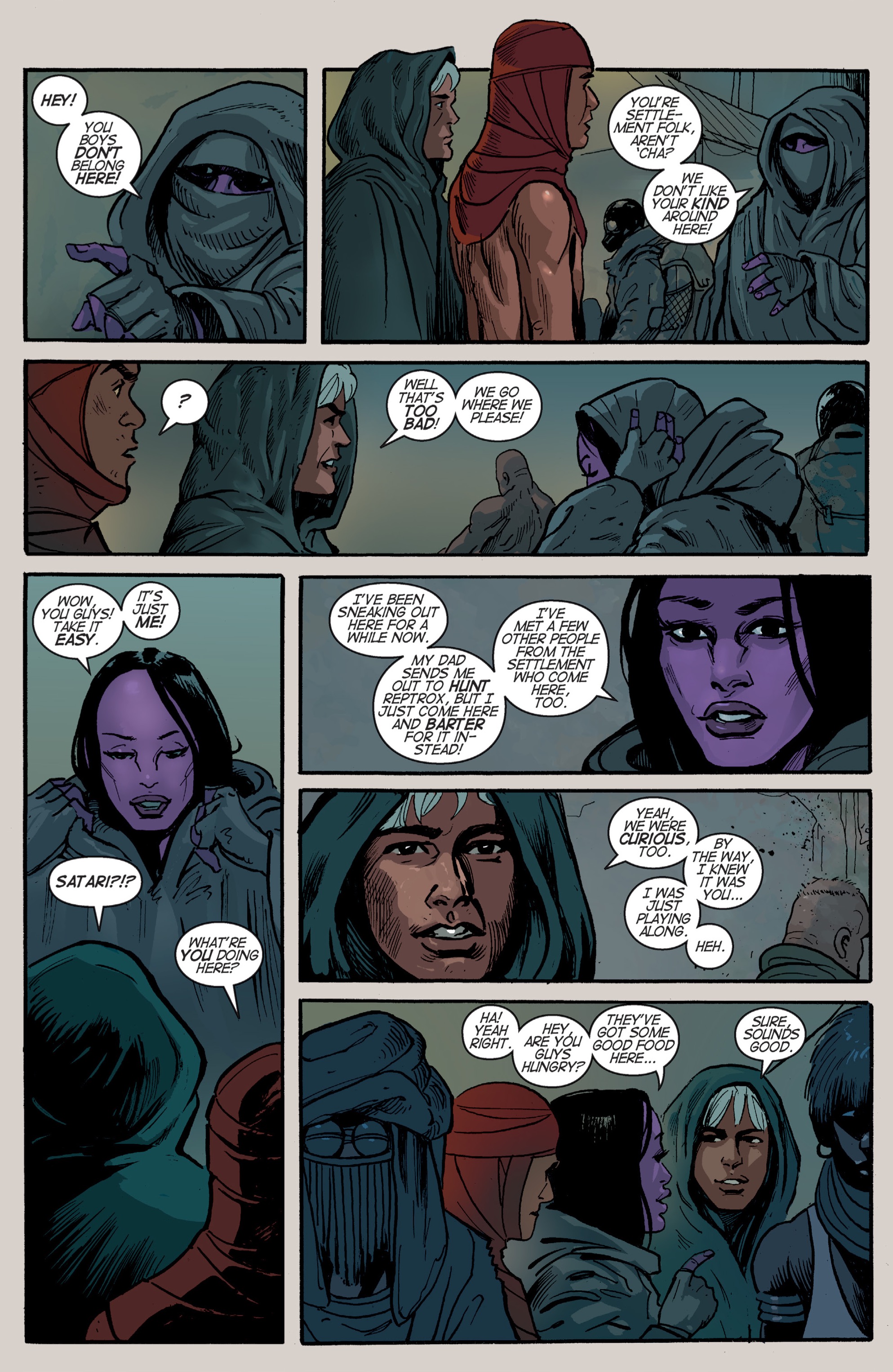 Read online Planetoid Praxis comic -  Issue #2 - 10