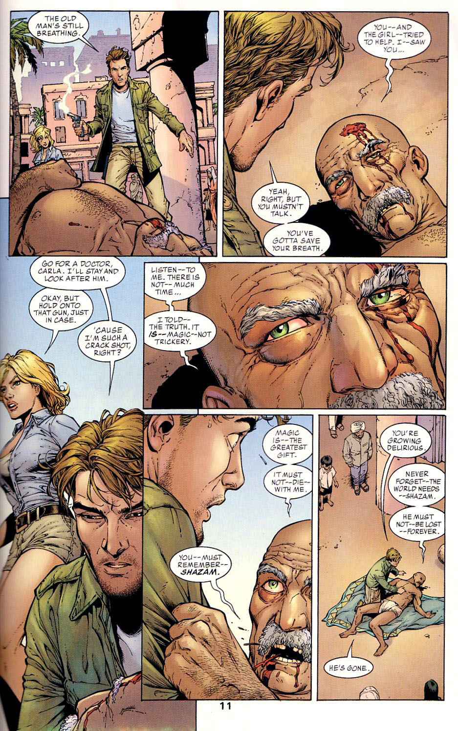 Read online Just Imagine Stan Lee With Gary Frank Creating Shazam! comic -  Issue # Full - 13