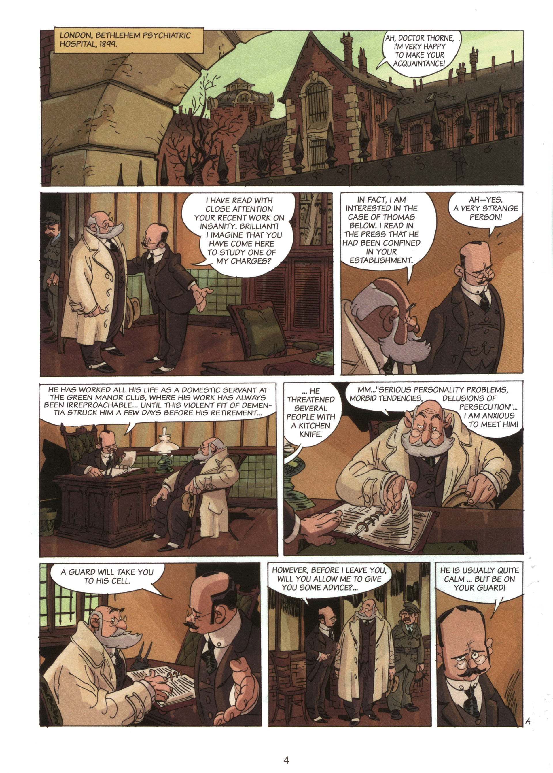 Read online Green Manor comic -  Issue #1 - 4