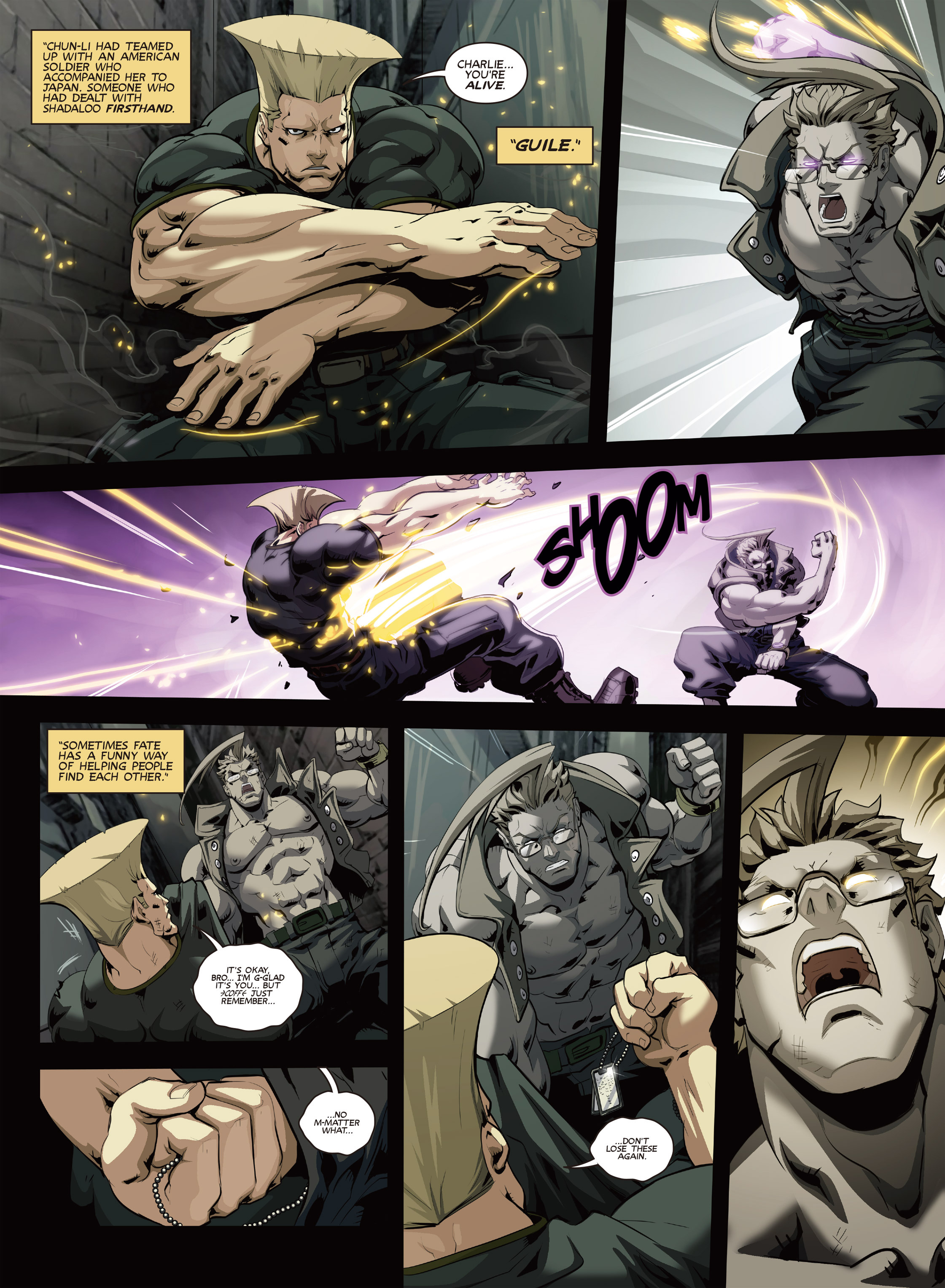 Read online Street Fighter V: The Life and Death(s) of Charlie Nash comic -  Issue # TPB - 33