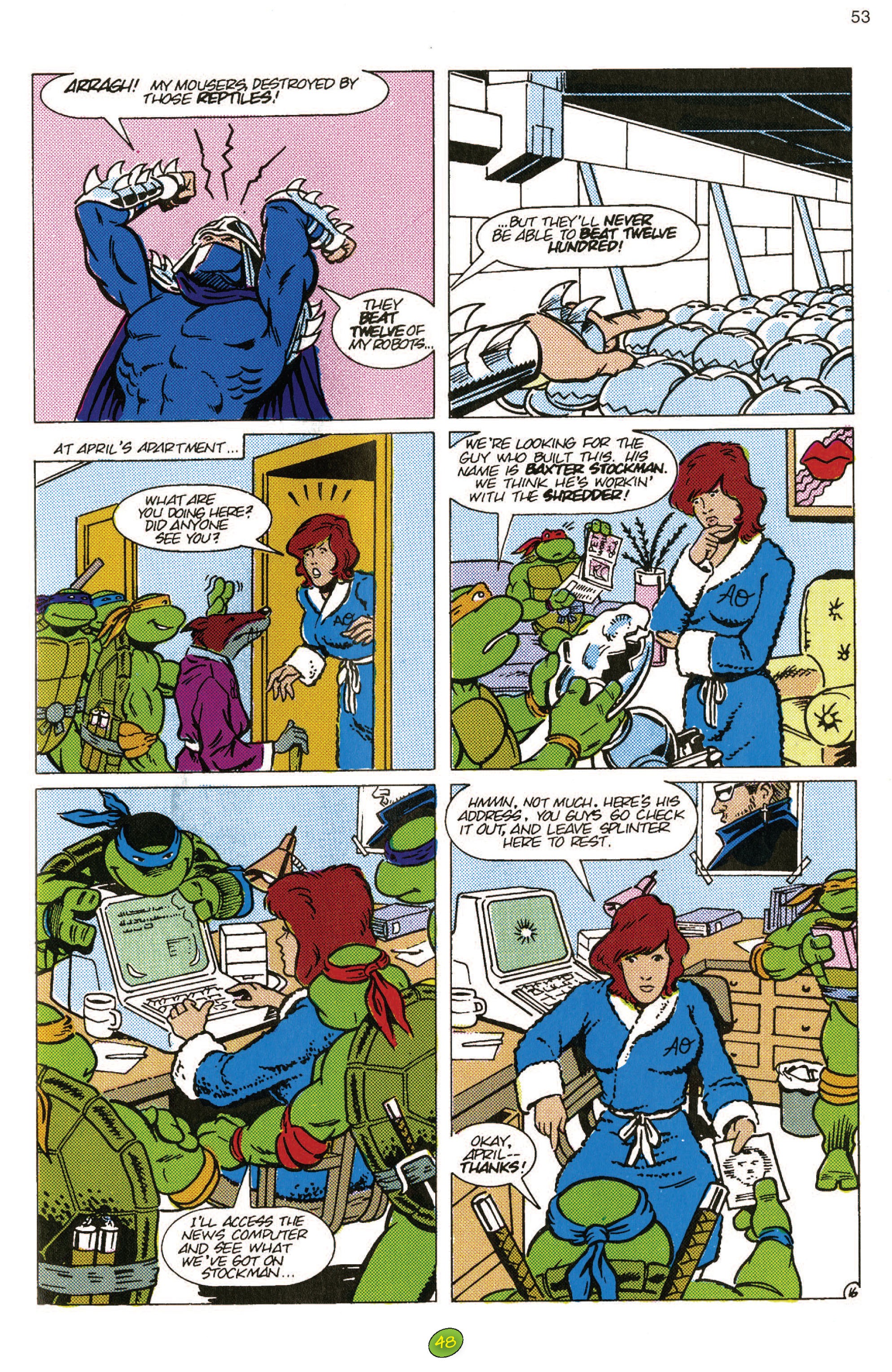 Read online Teenage Mutant Ninja Turtles 100-Page Spectacular comic -  Issue # TPB - 50