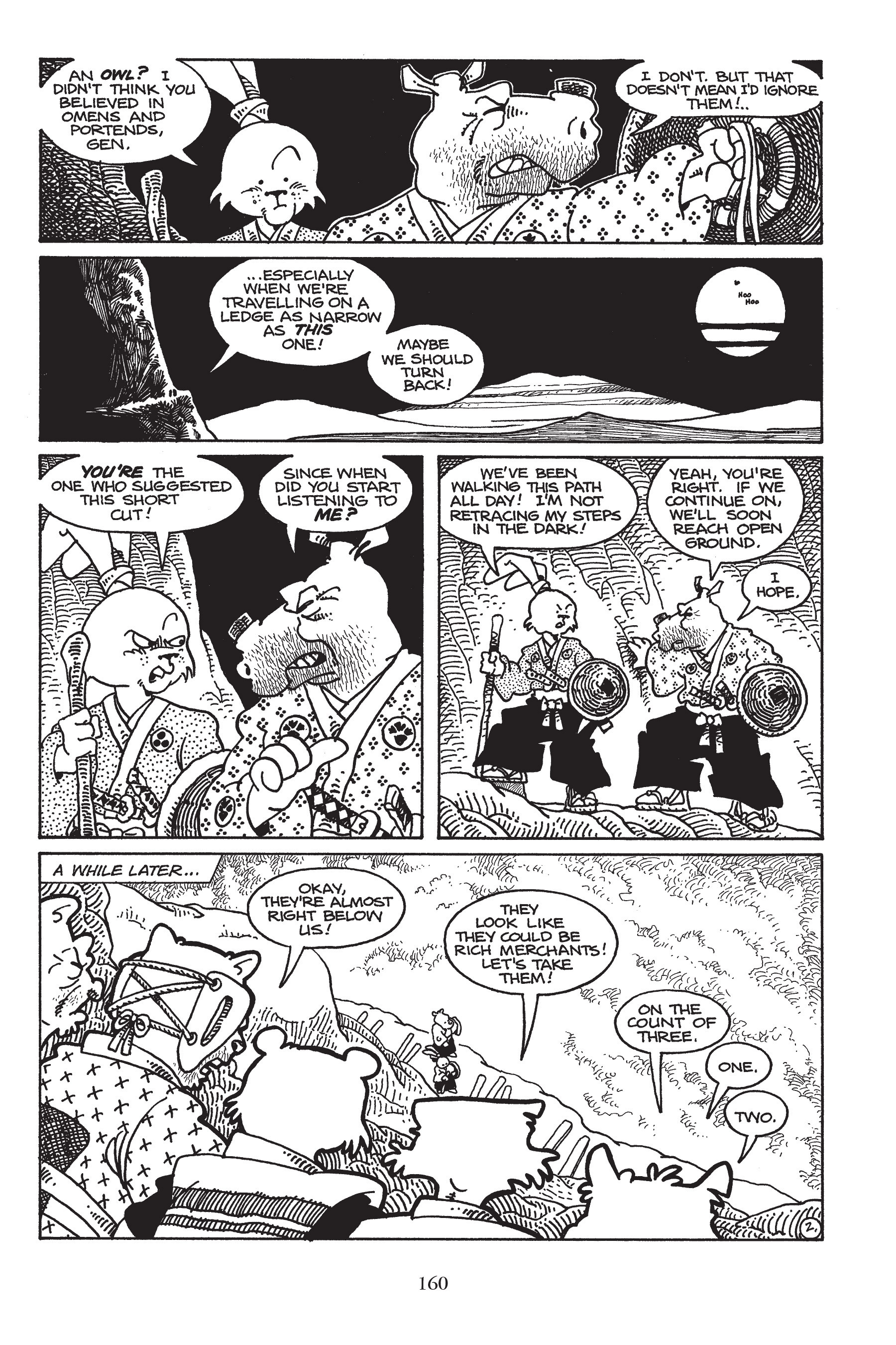Read online Usagi Yojimbo (1987) comic -  Issue # _TPB 7 - 151