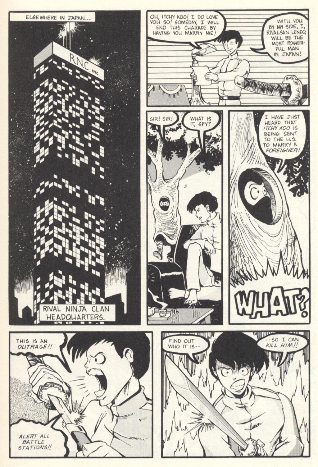 Read online Ninja High School (1988) comic -  Issue # TPB - 16