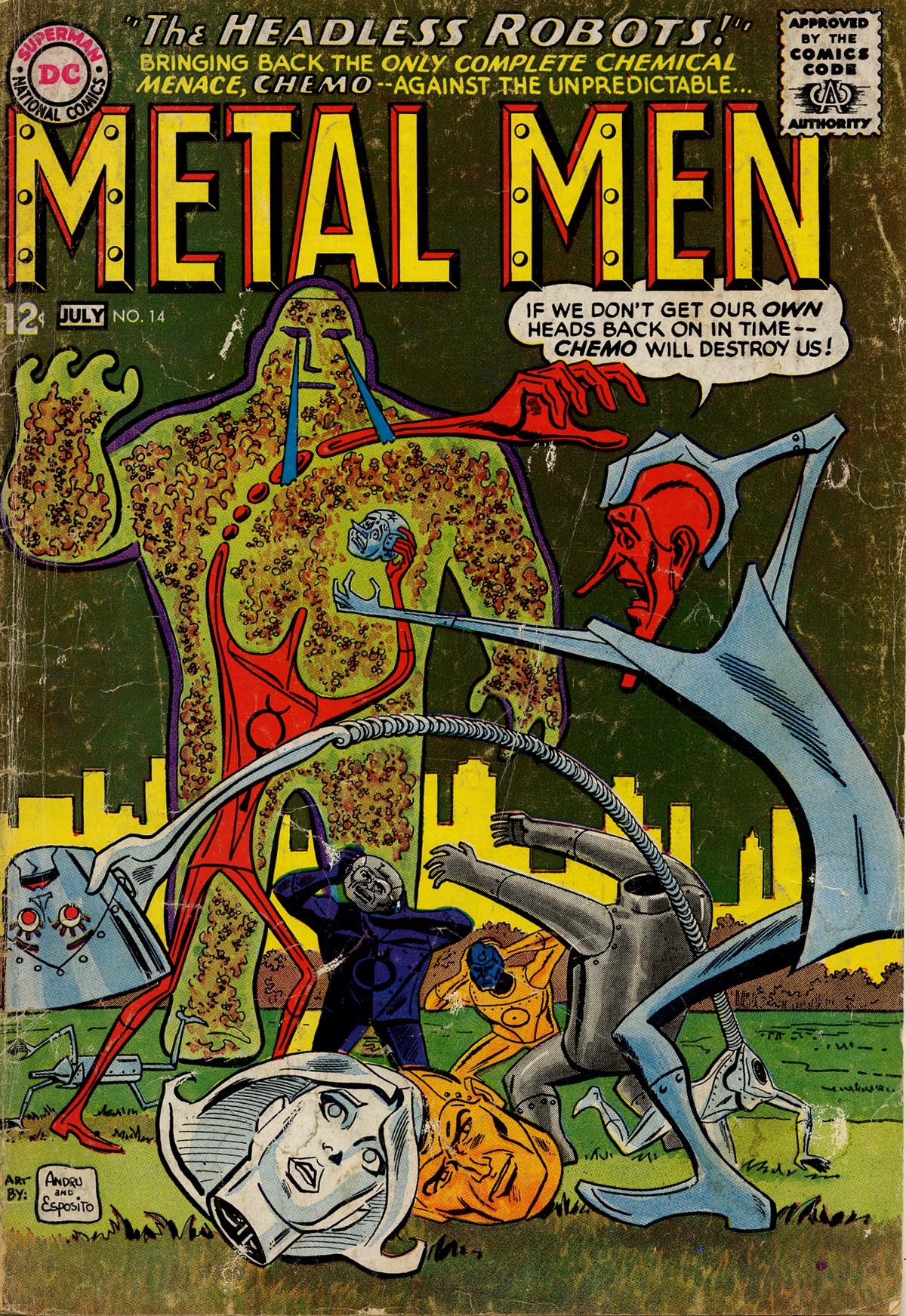 Metal Men (1963) Issue #14 #14 - English 1