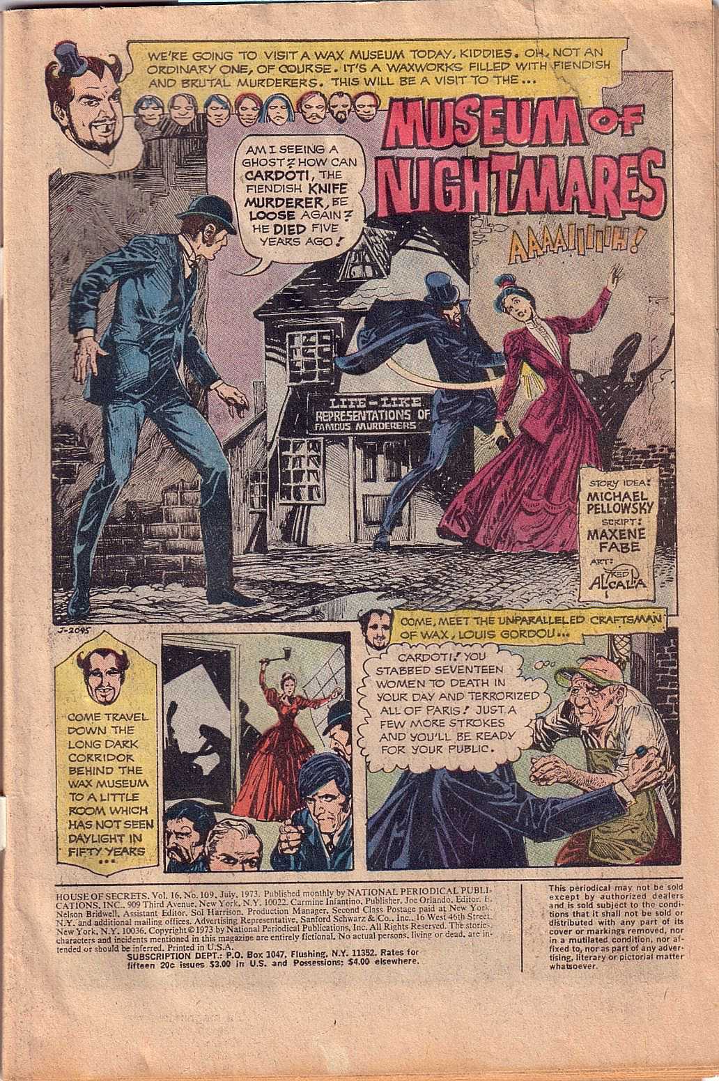 Read online House of Secrets (1956) comic -  Issue #109 - 3