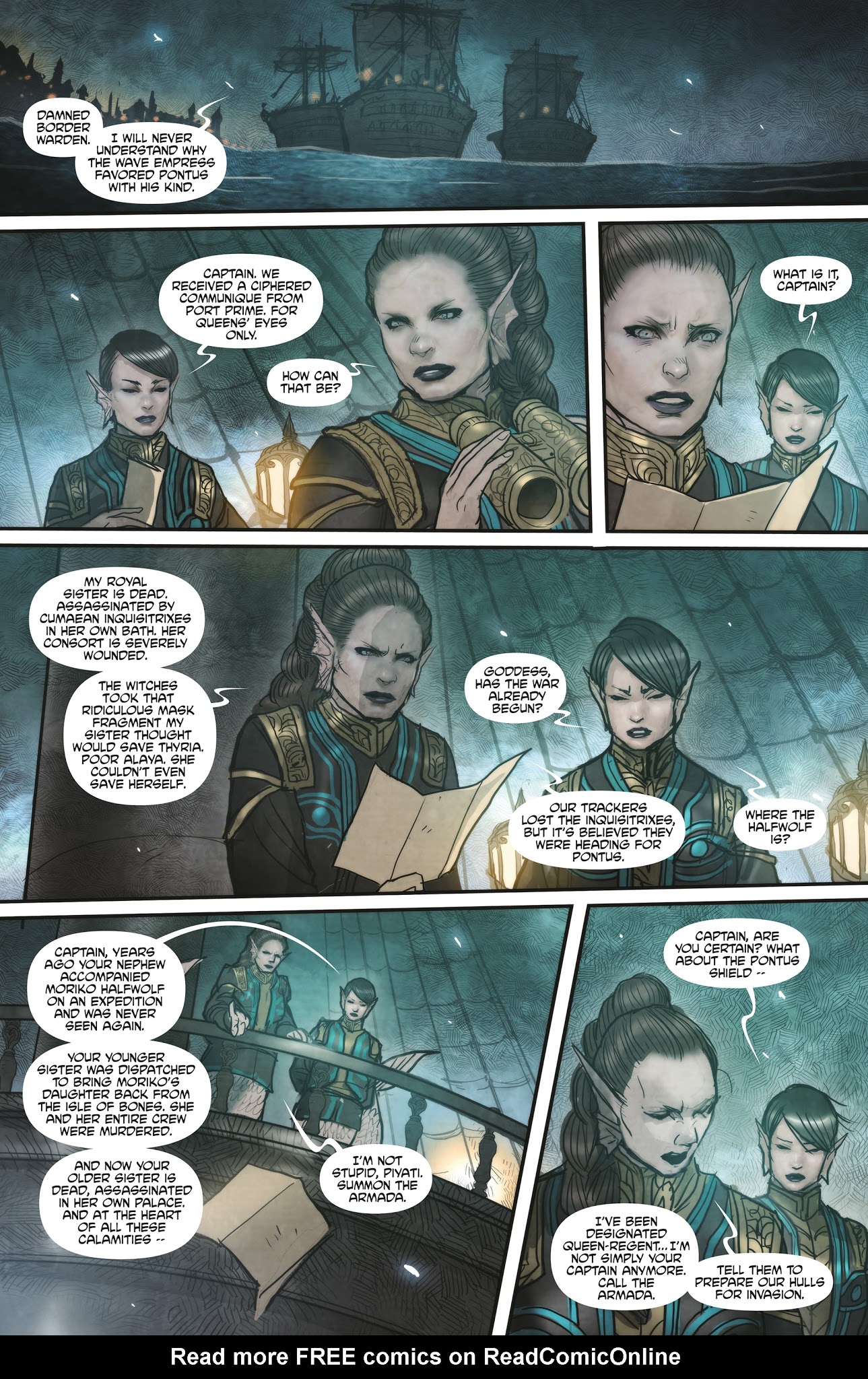 Read online Monstress comic -  Issue #14 - 8