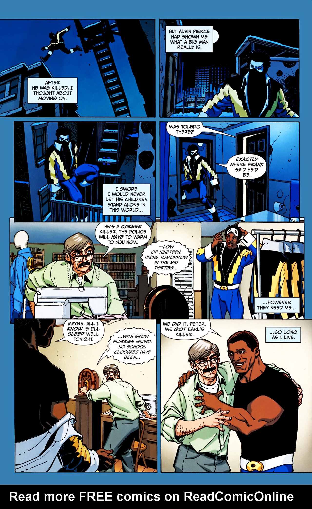 Read online Black Lightning: Year One comic -  Issue #3 - 5