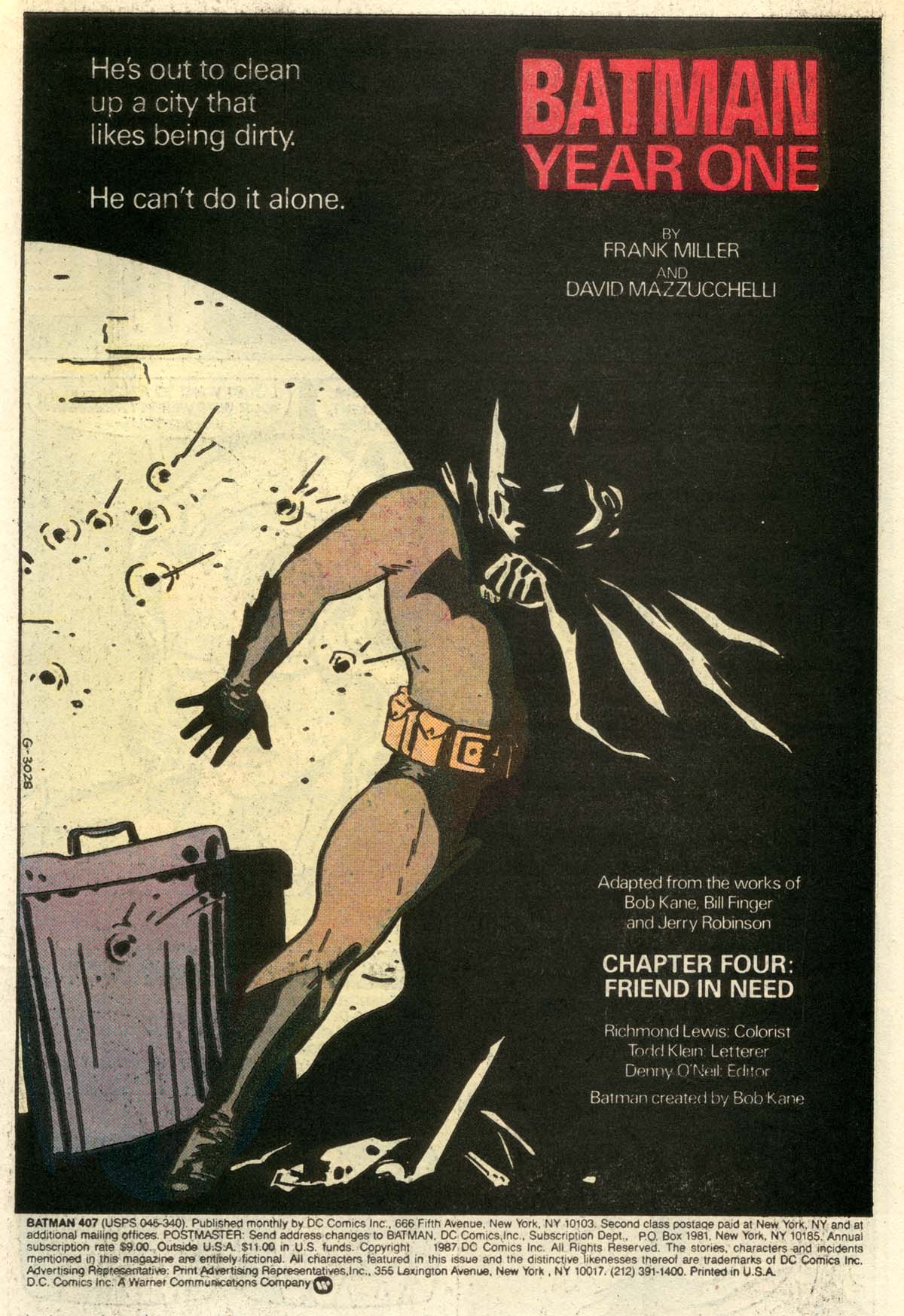 Read online Batman: Year One comic -  Issue #4 - 2