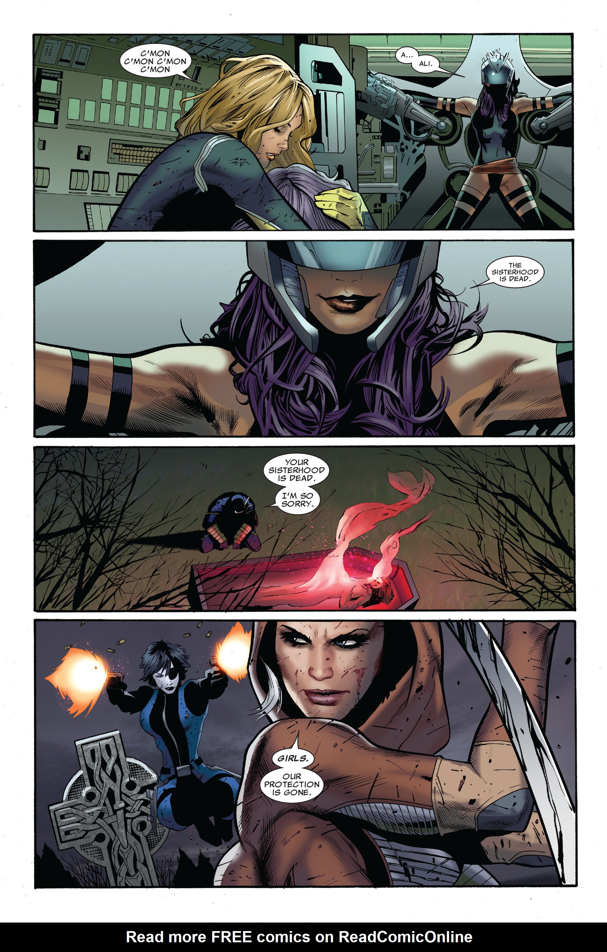 Read online Uncanny X-Men: Sisterhood comic -  Issue # TPB - 102