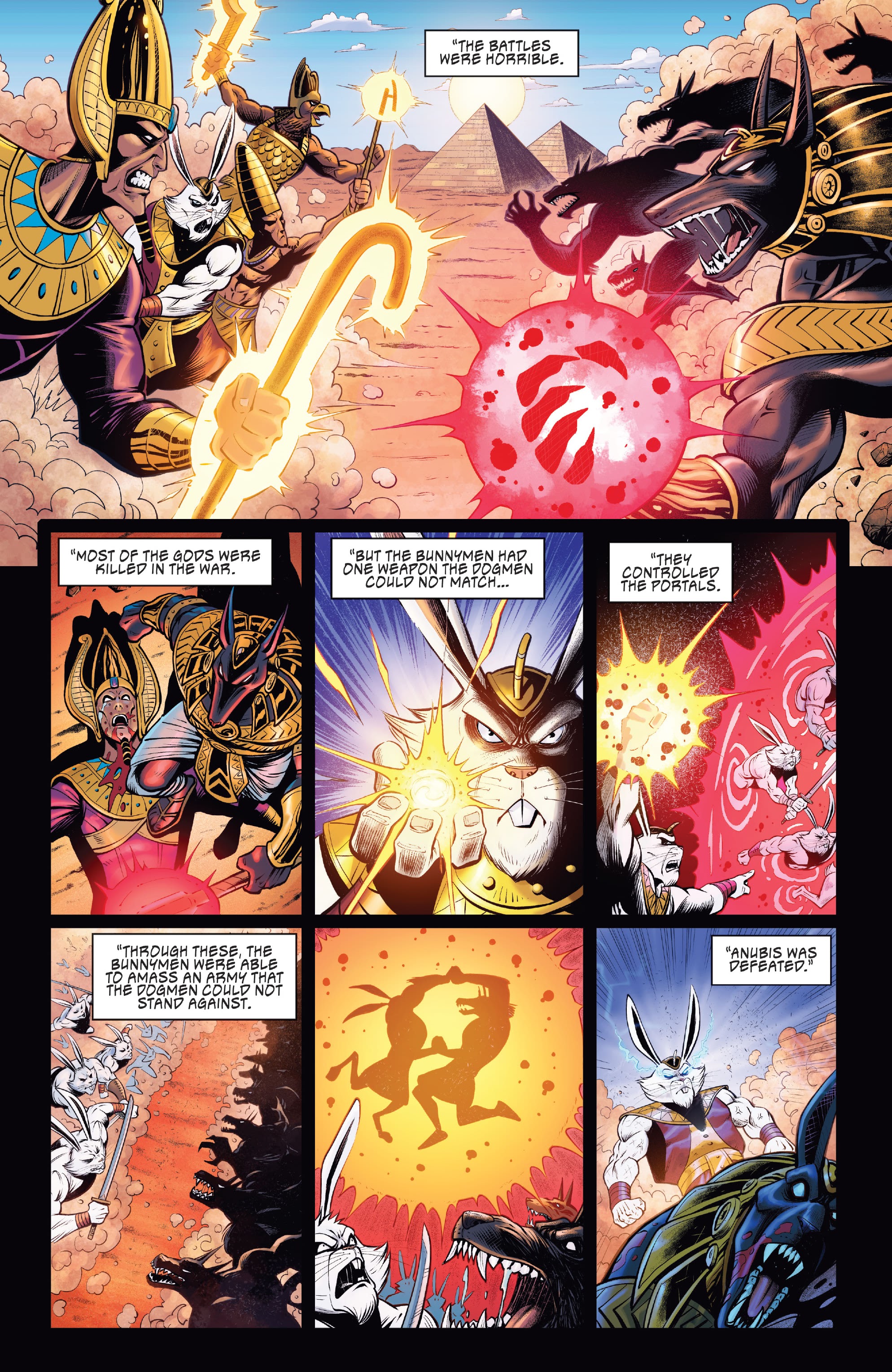 Read online Man Goat & the Bunnyman: Green Eggs & Blam comic -  Issue #3 - 6