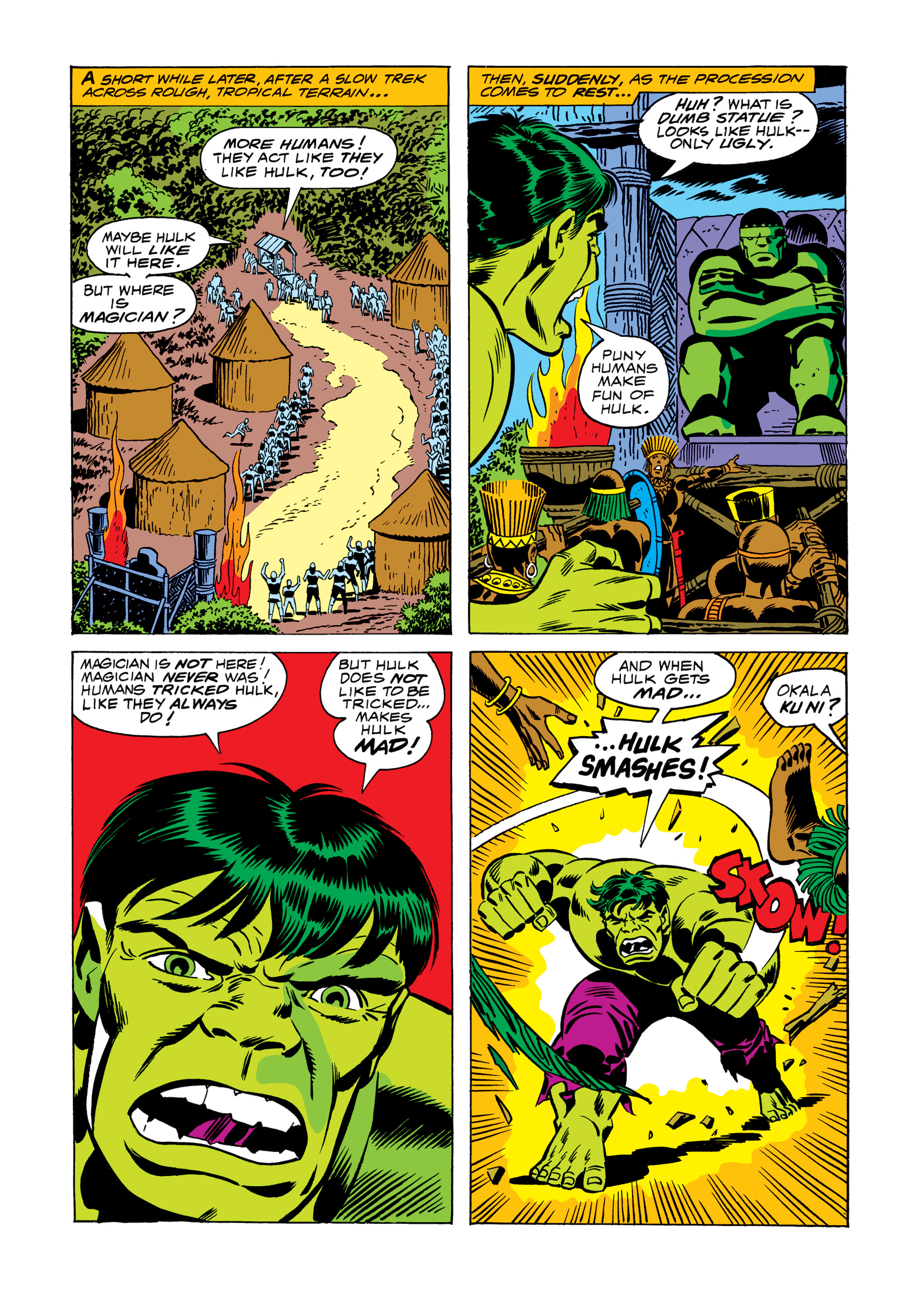 Read online Marvel Masterworks: The Incredible Hulk comic -  Issue # TPB 13 (Part 1) - 33