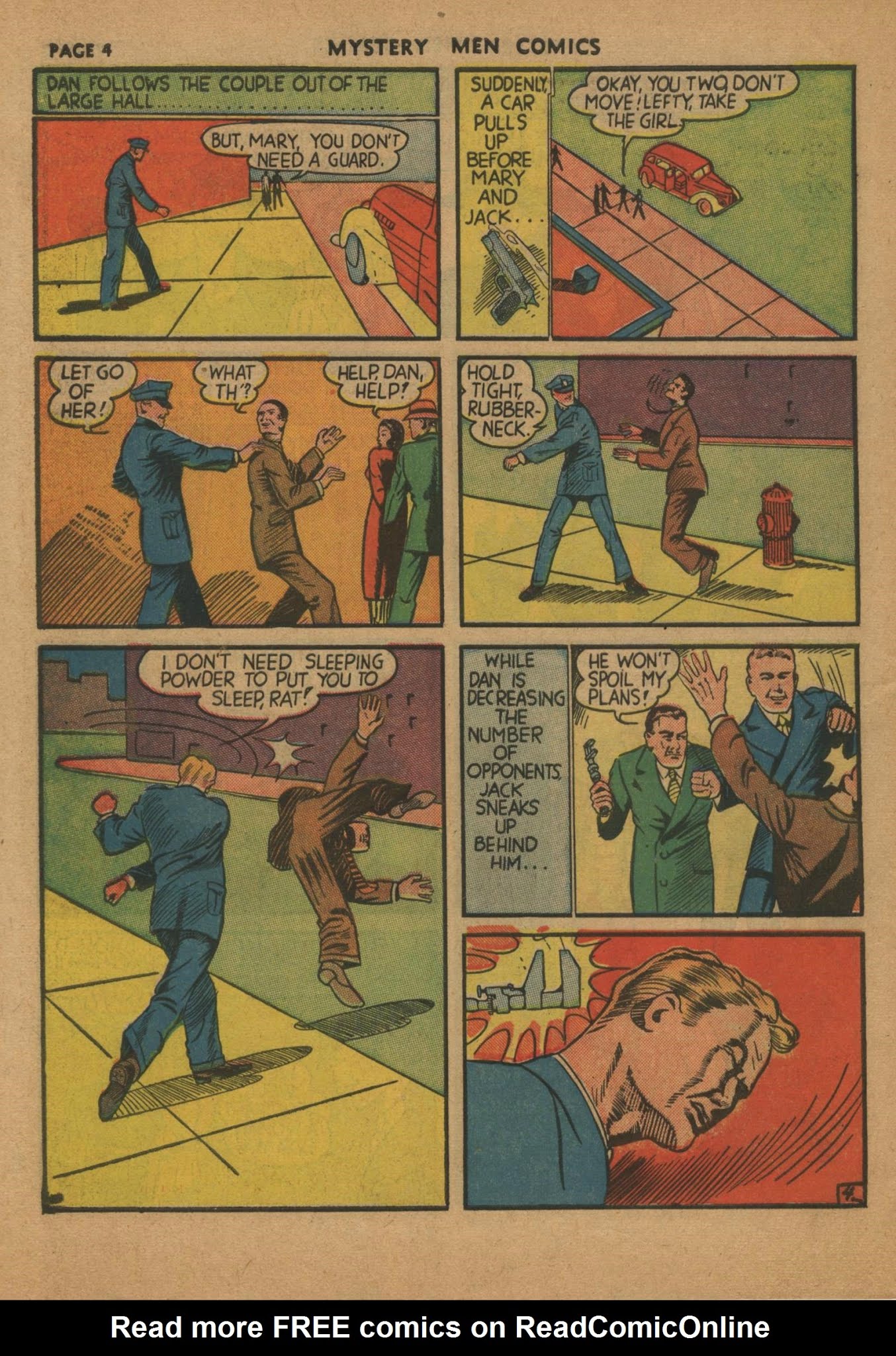 Read online Mystery Men Comics comic -  Issue #9 - 6