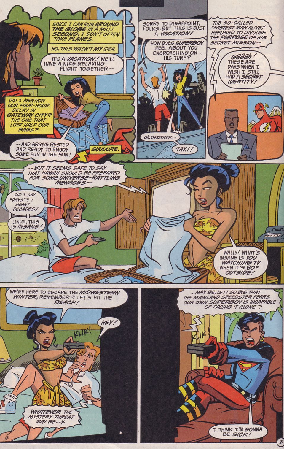 Read online Adventures in the DC Universe comic -  Issue #14 - 3